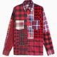 Needles 7 Cut Flannel Relaxed Herren-Hemd mit Karos