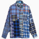 Needles 7 Cut Flannel Relaxed Unisex Hemd mit Karos