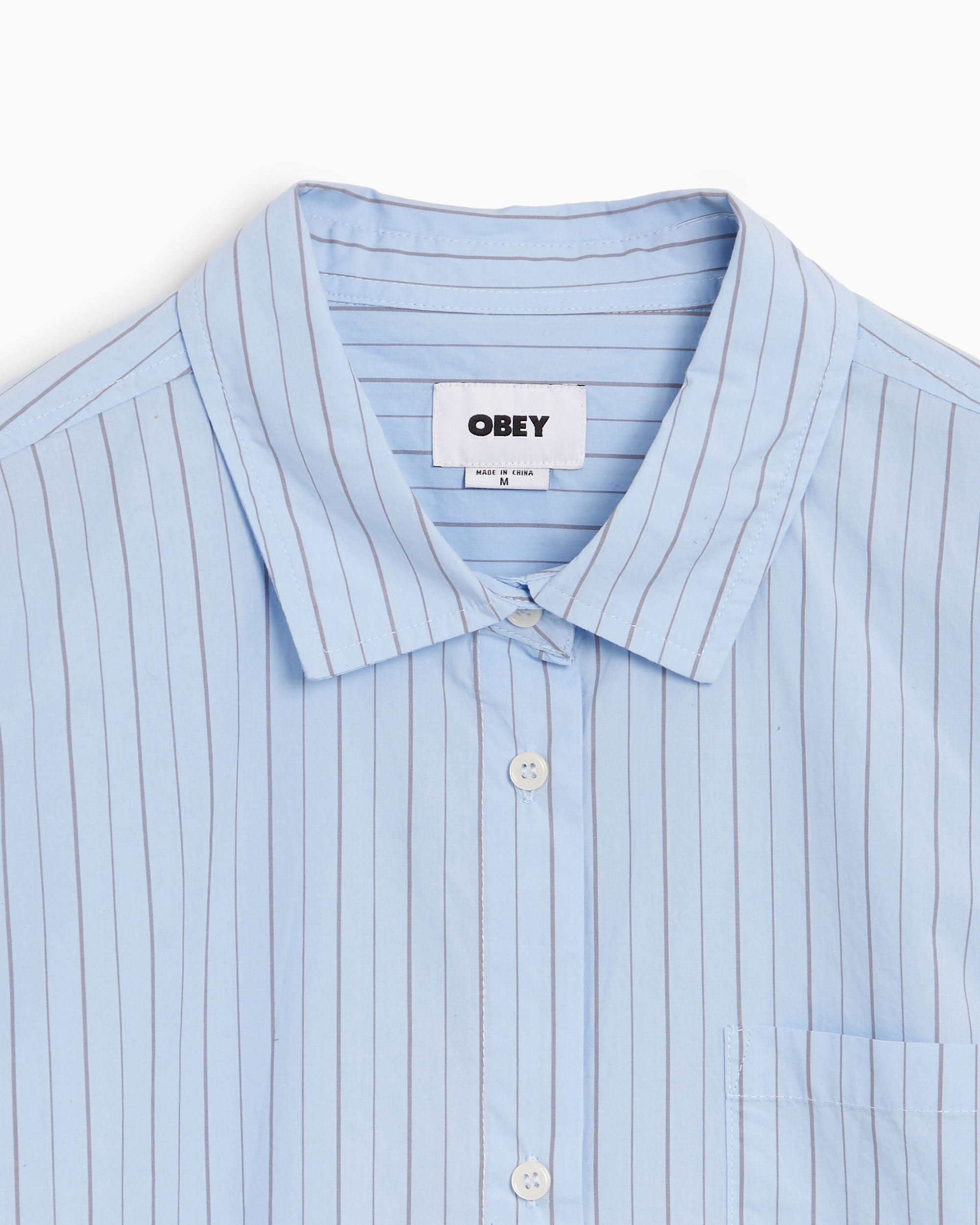 Shirts OBEY Clothing Beverly Graphic Oversize Women's Shirt - 281200141-LBL