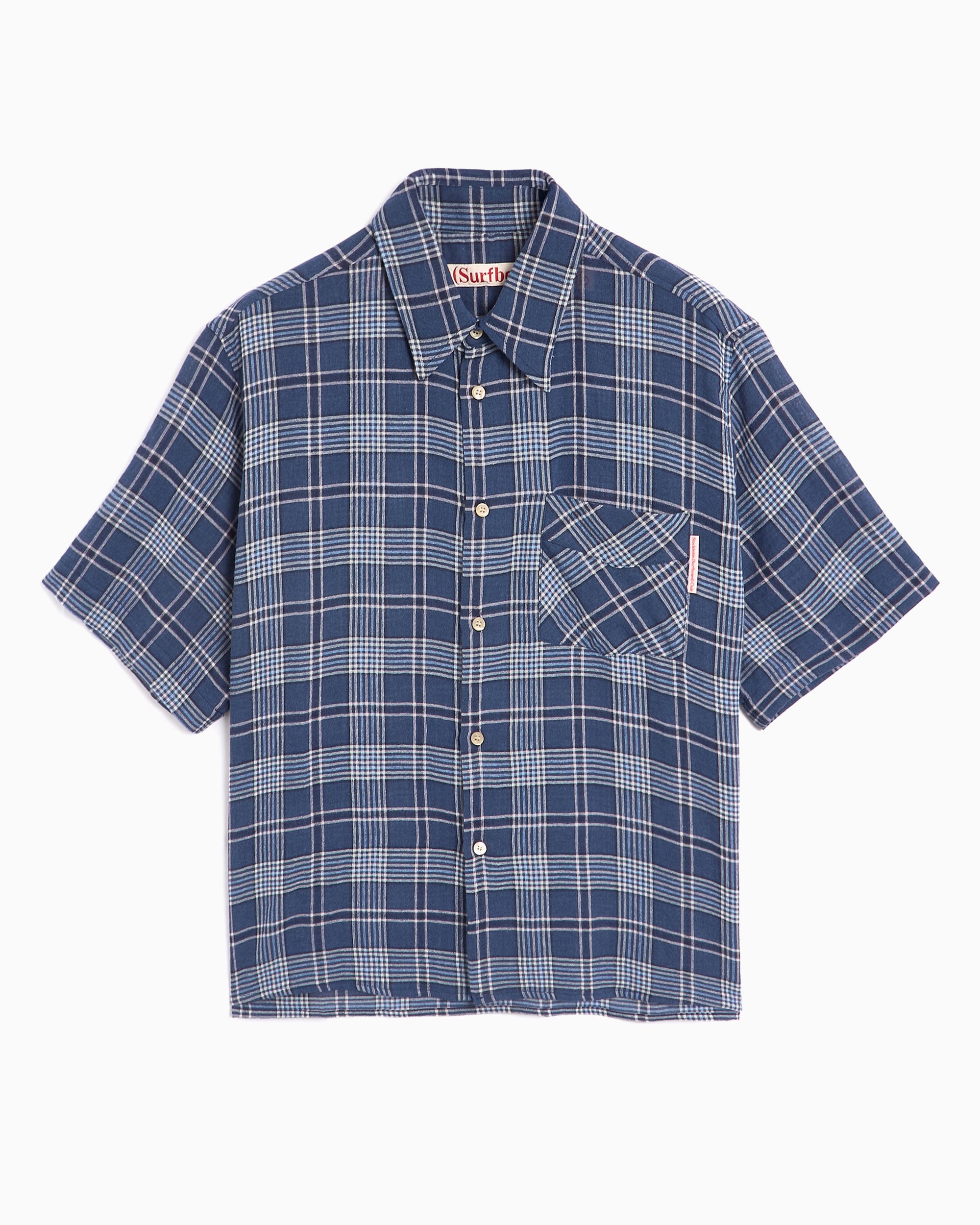 Shirts Stockholm (Surfboard) Club Jerry Men's Shirt​ Men's Shirt - U4000164-Blue Check