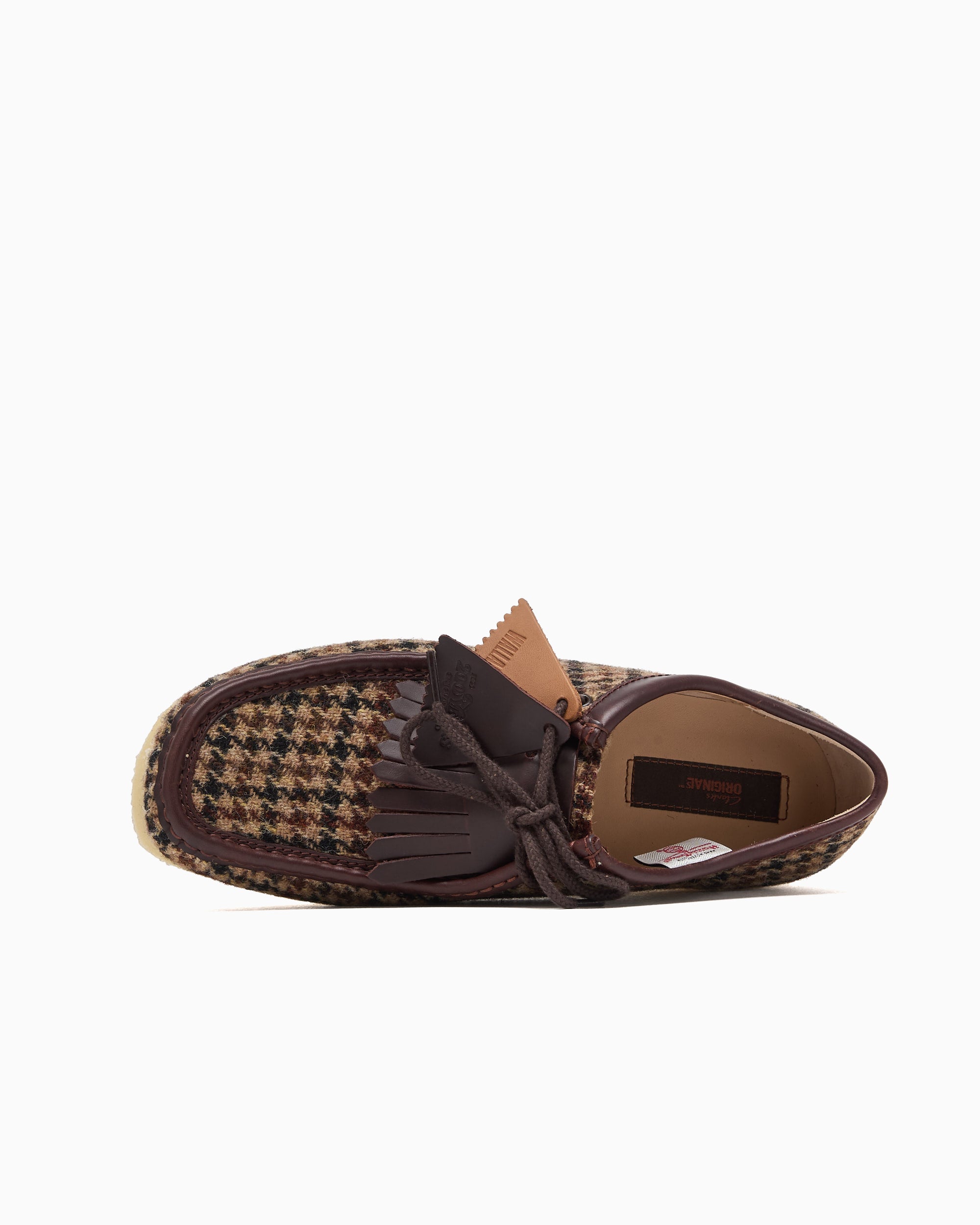 Shoes Clarks Wallabee Harris Tweed Pack Men's Shoes - 26182791