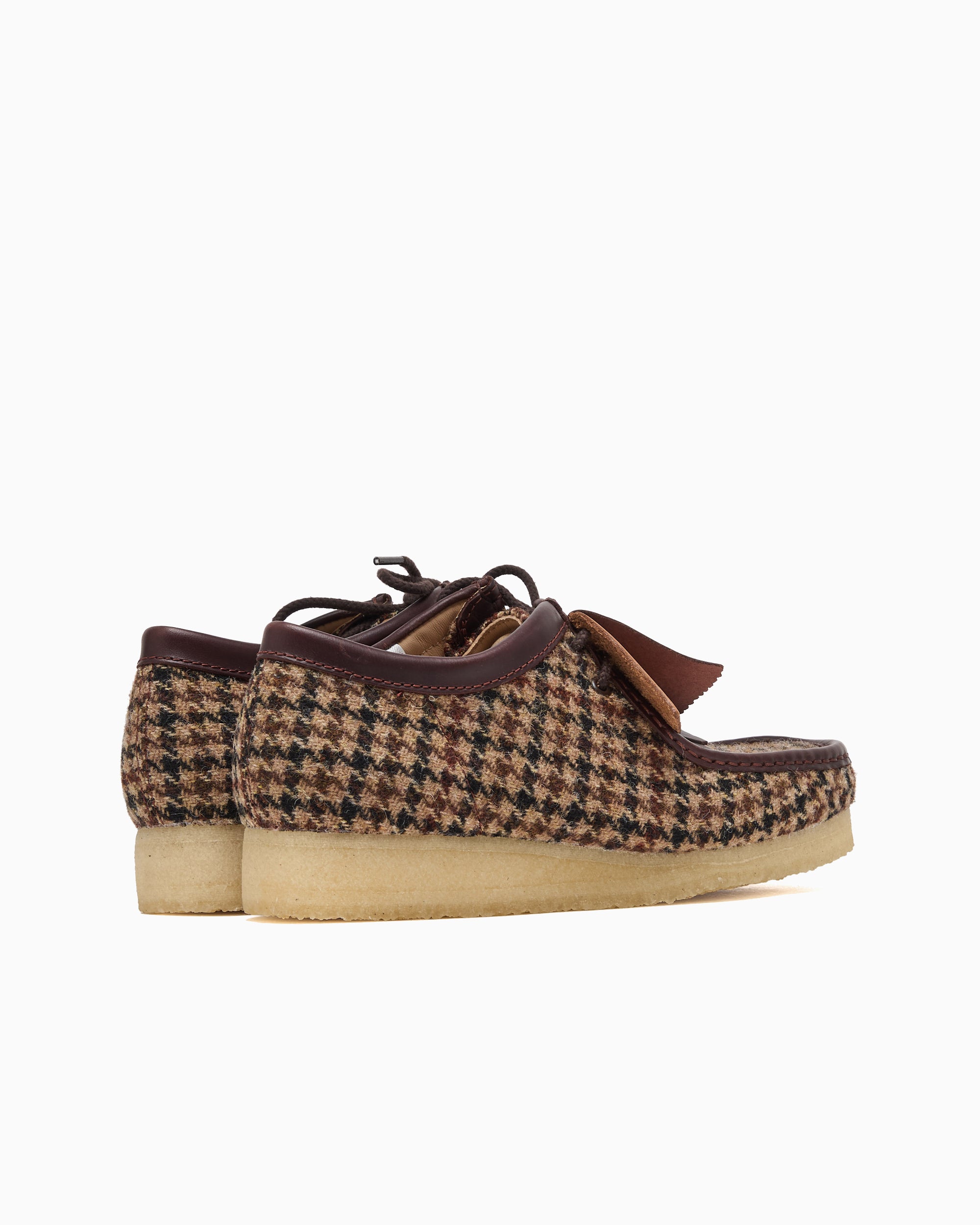 Shoes Clarks Wallabee Harris Tweed Pack Men's Shoes - 26182791