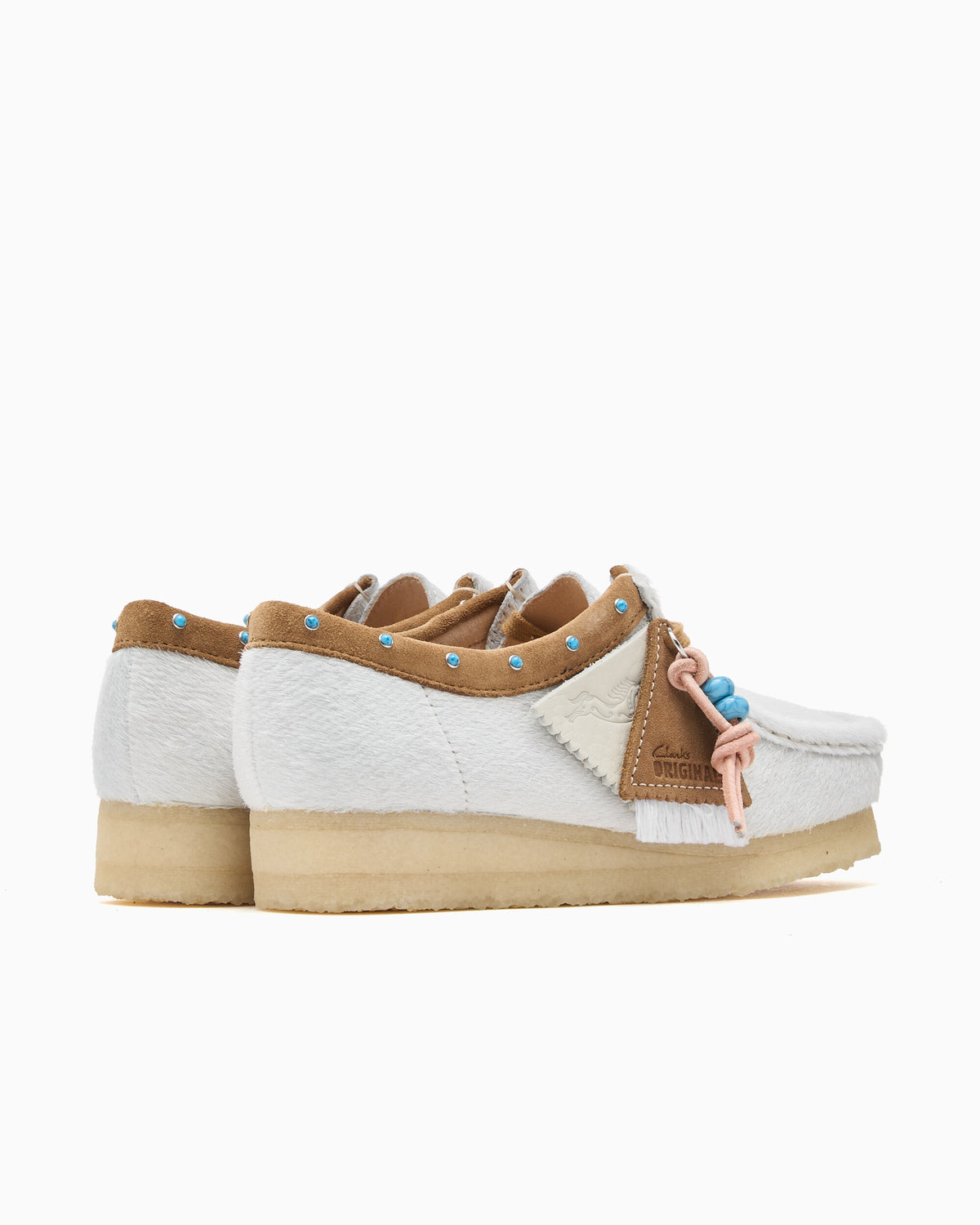 Shoes Clarks x Blanch Yu Wallabee "Off White Interest" Men's Shoes - 26328055