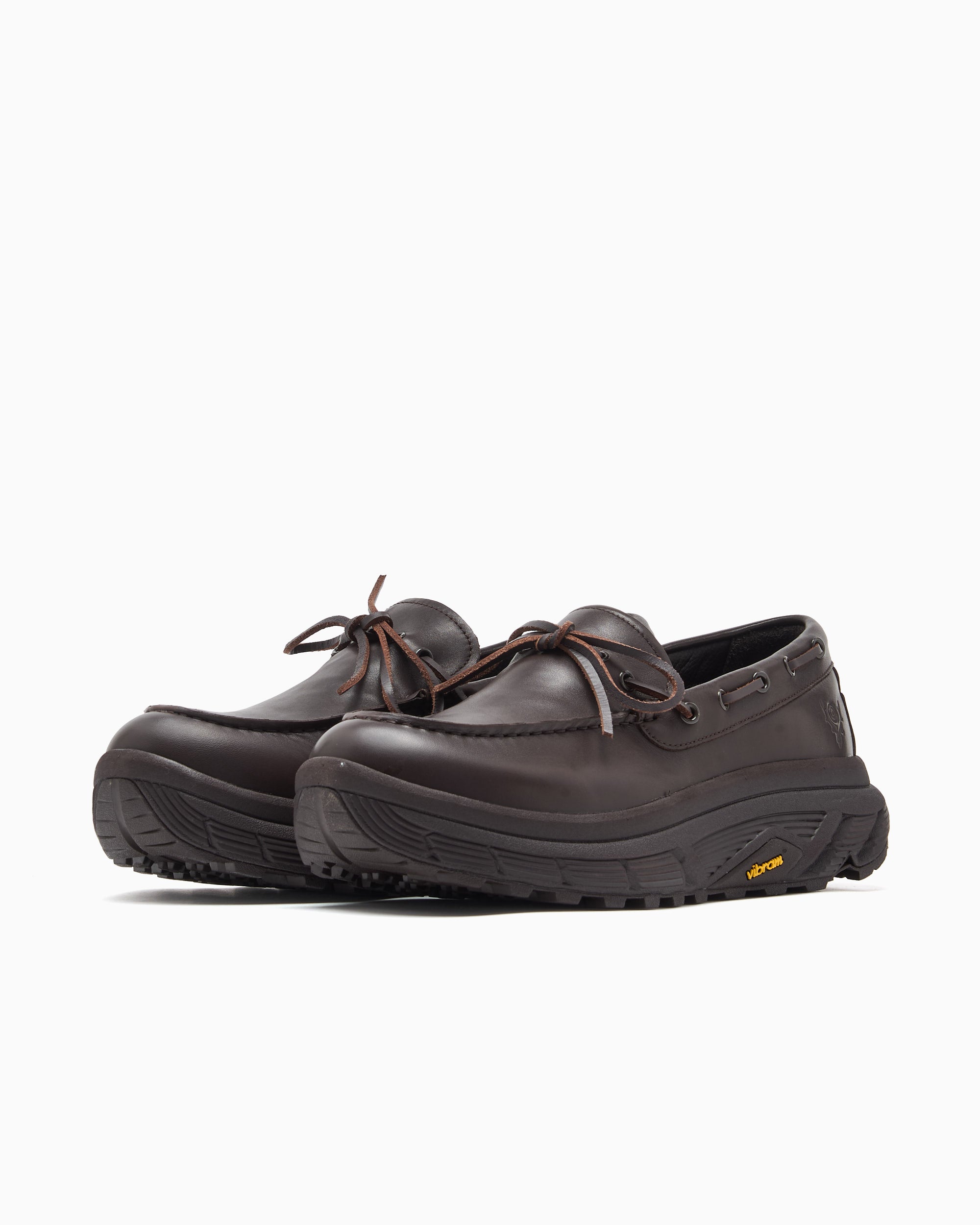 Shoes South2 West8 x Suicoke Camp Moccasin Vibram Unisex Shoes - SX841-A-Brown