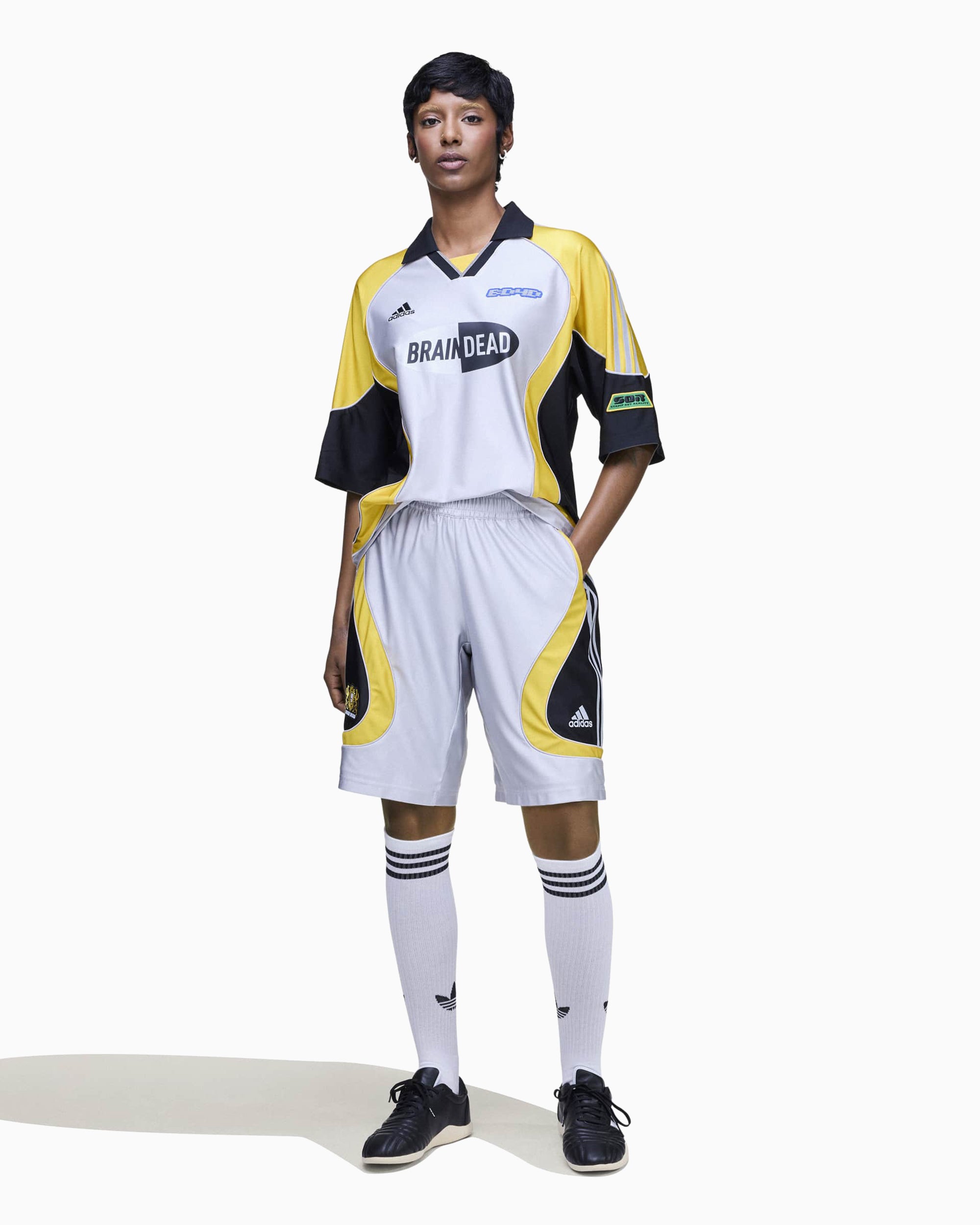 Shorts adidas Originals x Brain Dead Oversize Unisex Shorts - JY7962