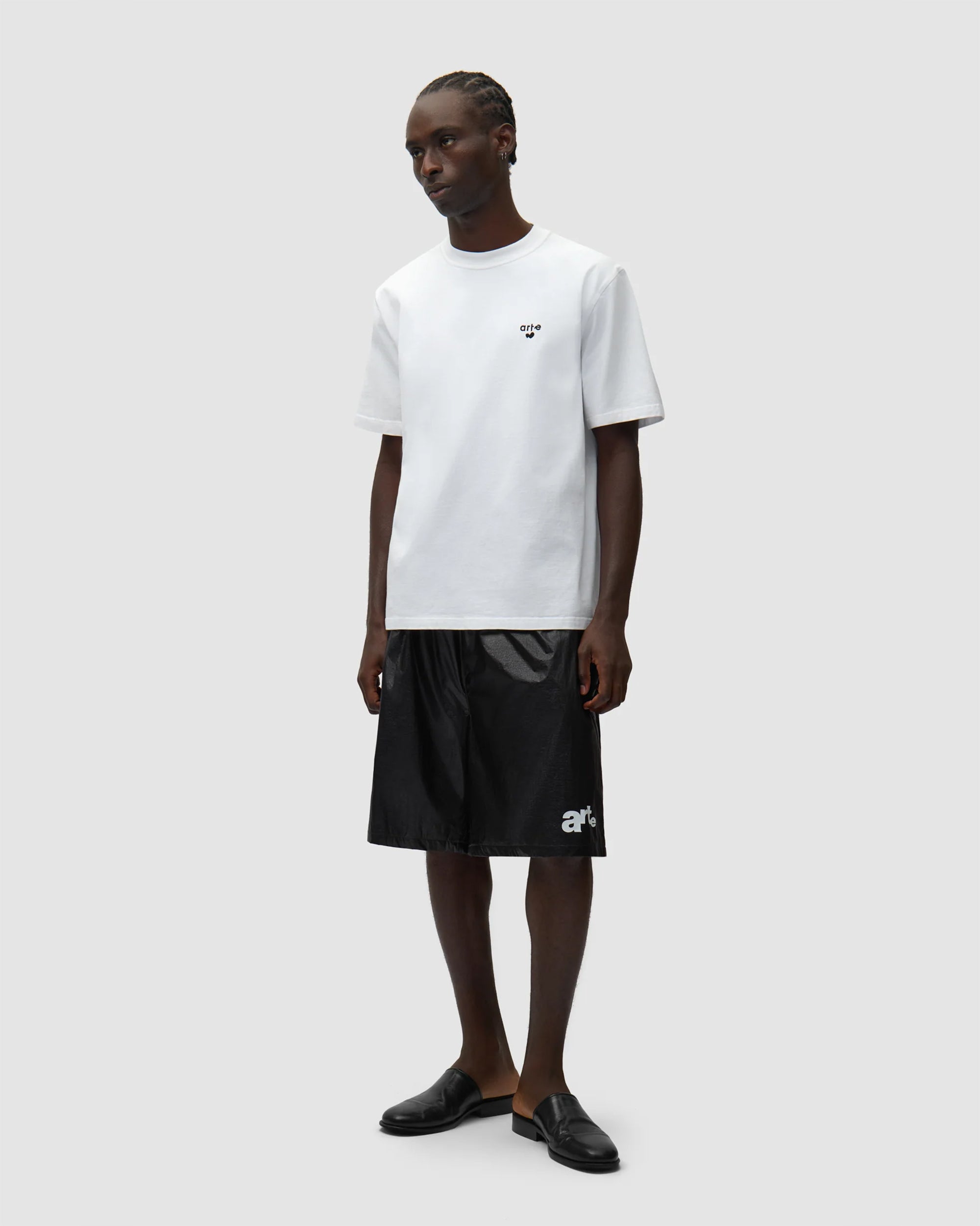 Shorts Arte Antwerp Big Logo Relaxed Men's Shorts - SS26-114SHO-Black