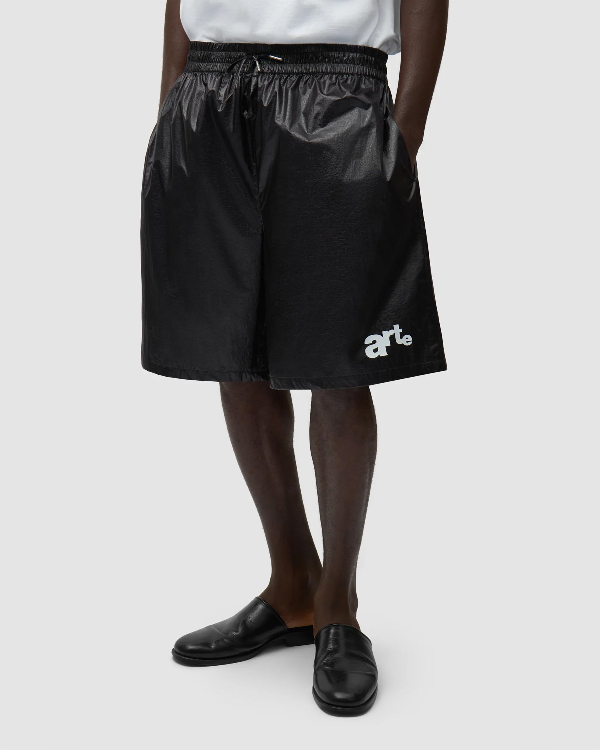 Shorts Arte Antwerp Big Logo Relaxed Men's Shorts - SS26-114SHO-Black