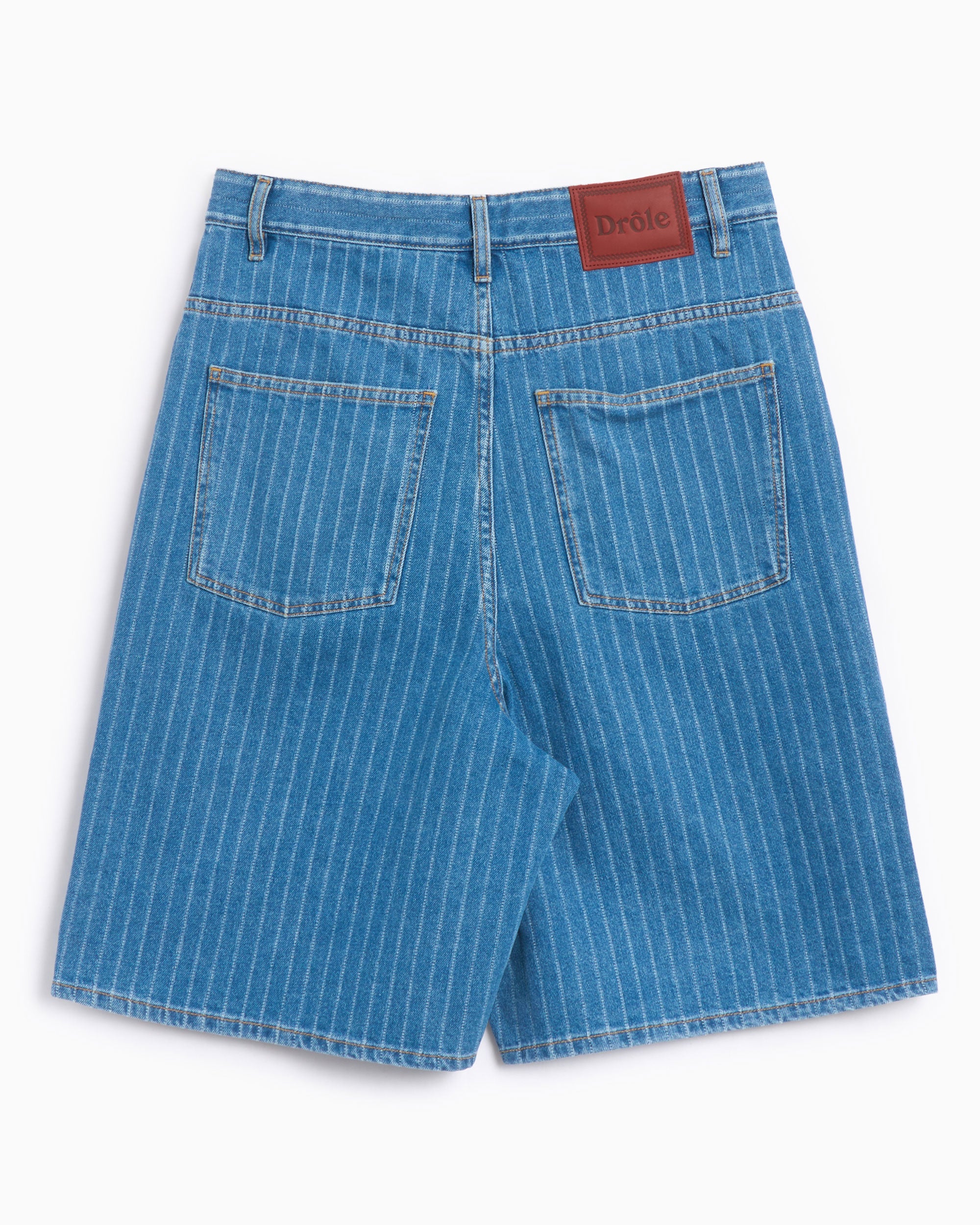 Shorts Drôle de Monsieur Men's Baggy Shorts Relaxed Men's Shorts - BS147-CO179-LBE