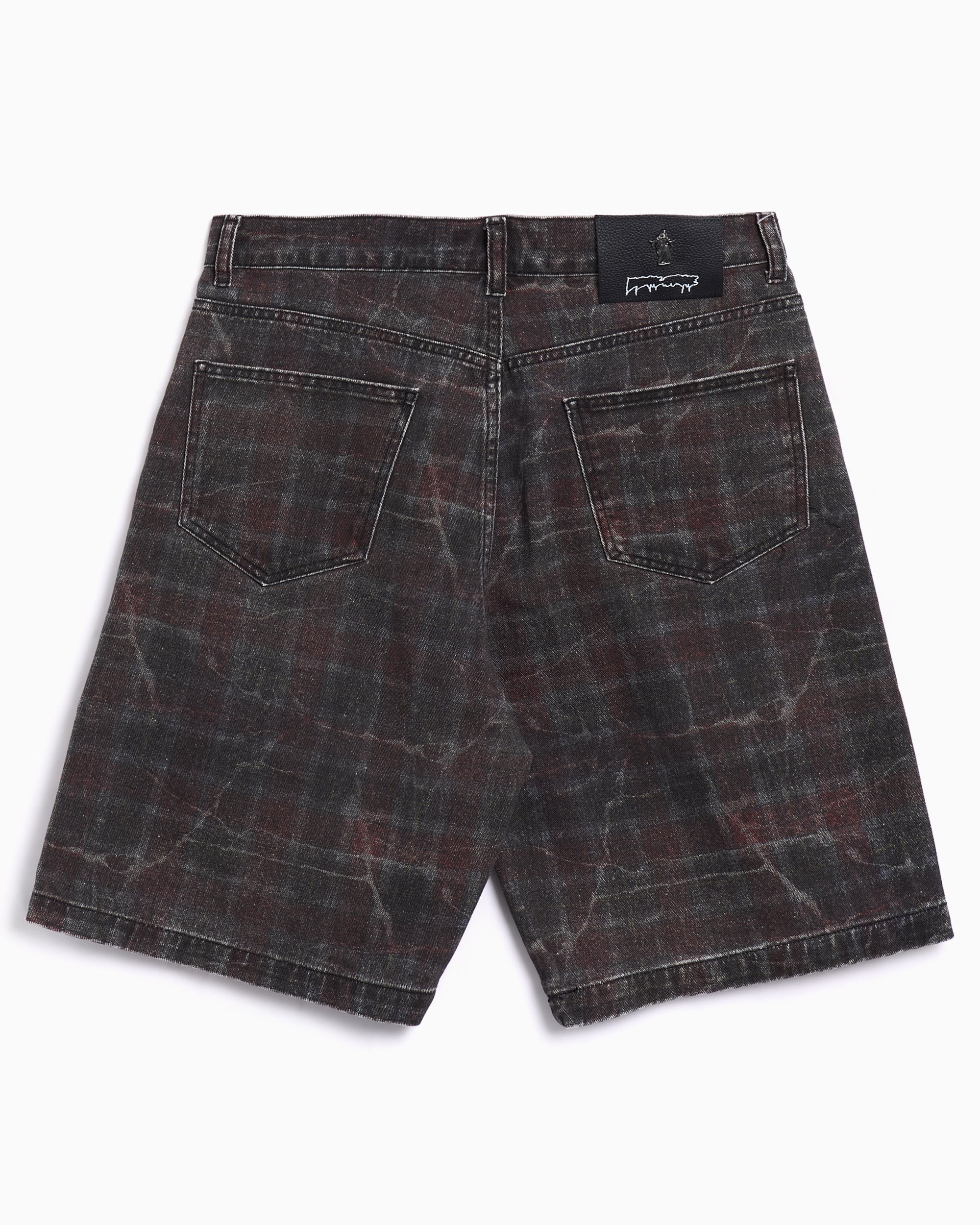 Shorts Fucking Awesome Miller Plaid Denim Men's Shorts - PN26483