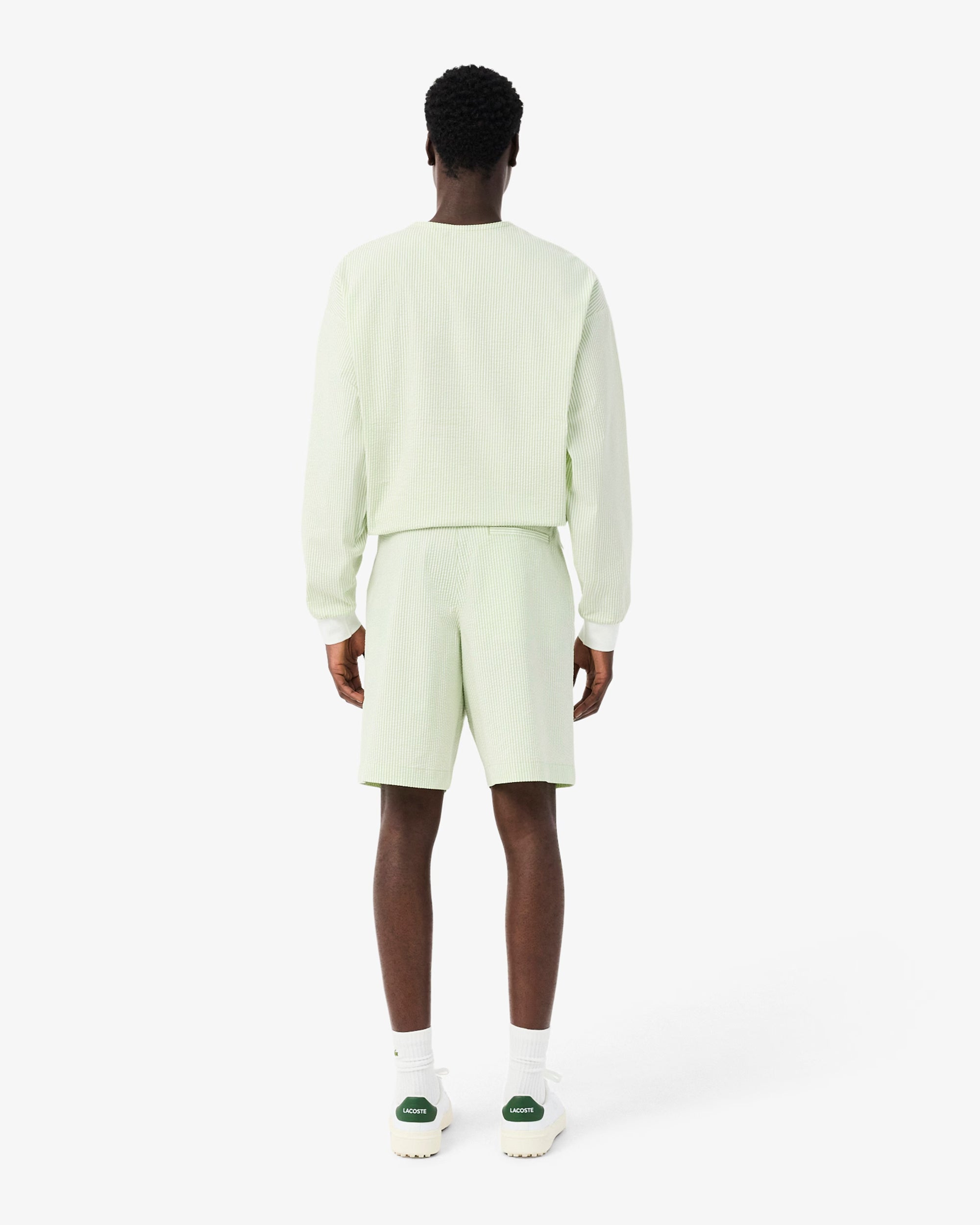 Shorts Lacoste Ultra Dry Striped Relaxed Men's Shorts - FH1283-00-3IG