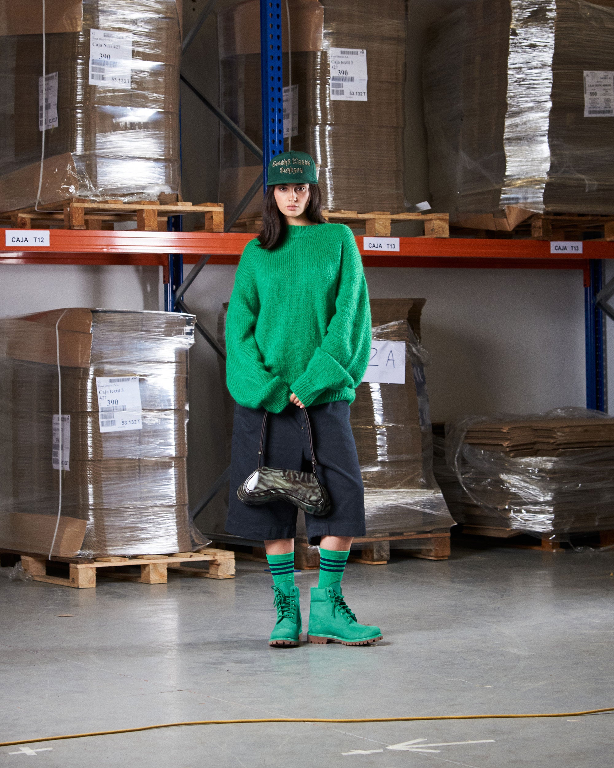 Shorts Objects IV Life Unisex Denim Carpenter Shorts Unisex Shorts - OBJ._002_304_02-ANTHGR