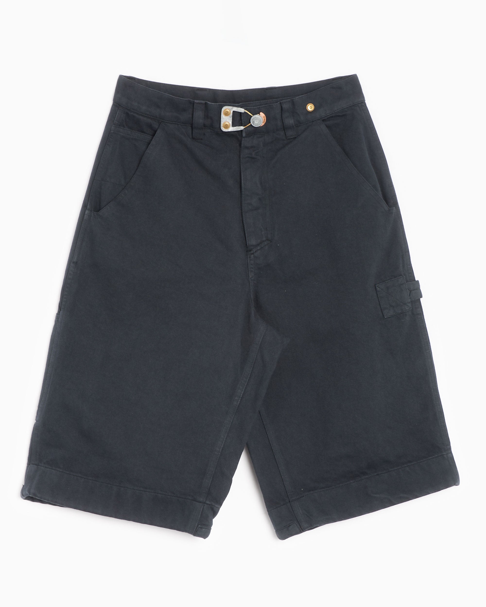 Shorts Objects IV Life Unisex Denim Carpenter Shorts Unisex Shorts - OBJ._002_304_02-ANTHGR