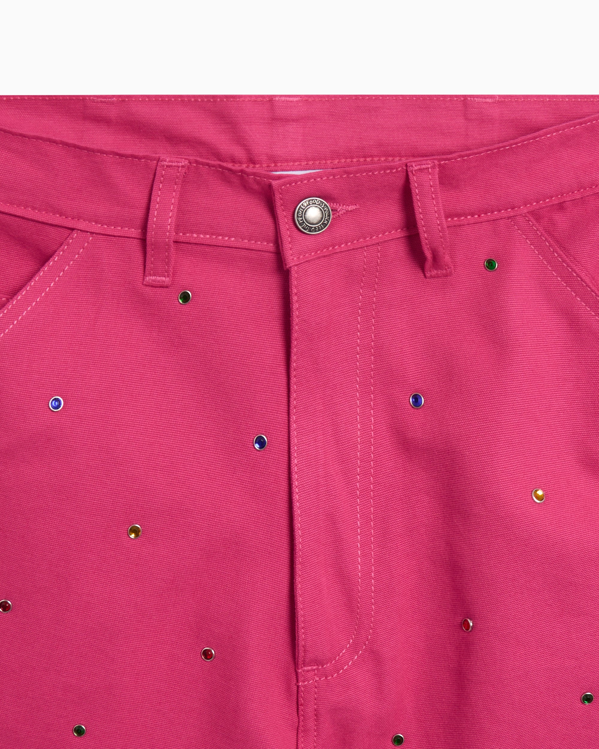 Shorts Sky High Farm Workwear Studded Santa Fe Unisex Shorts Unisex Shorts - SHF07P001-1