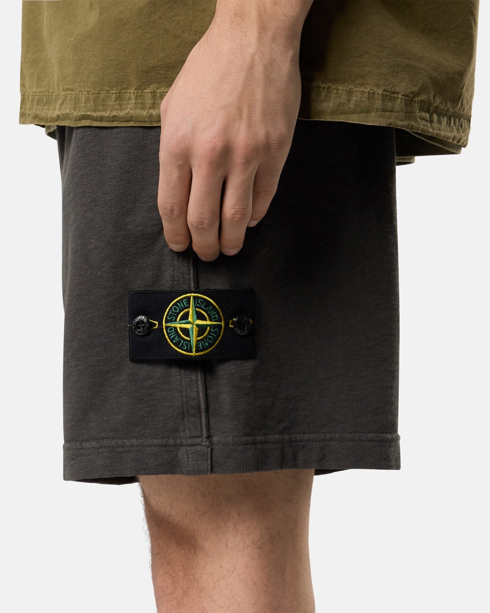 Shorts Stone Island Malfilé "Old Effect" Men's Shorts - L1S156200014-V0165