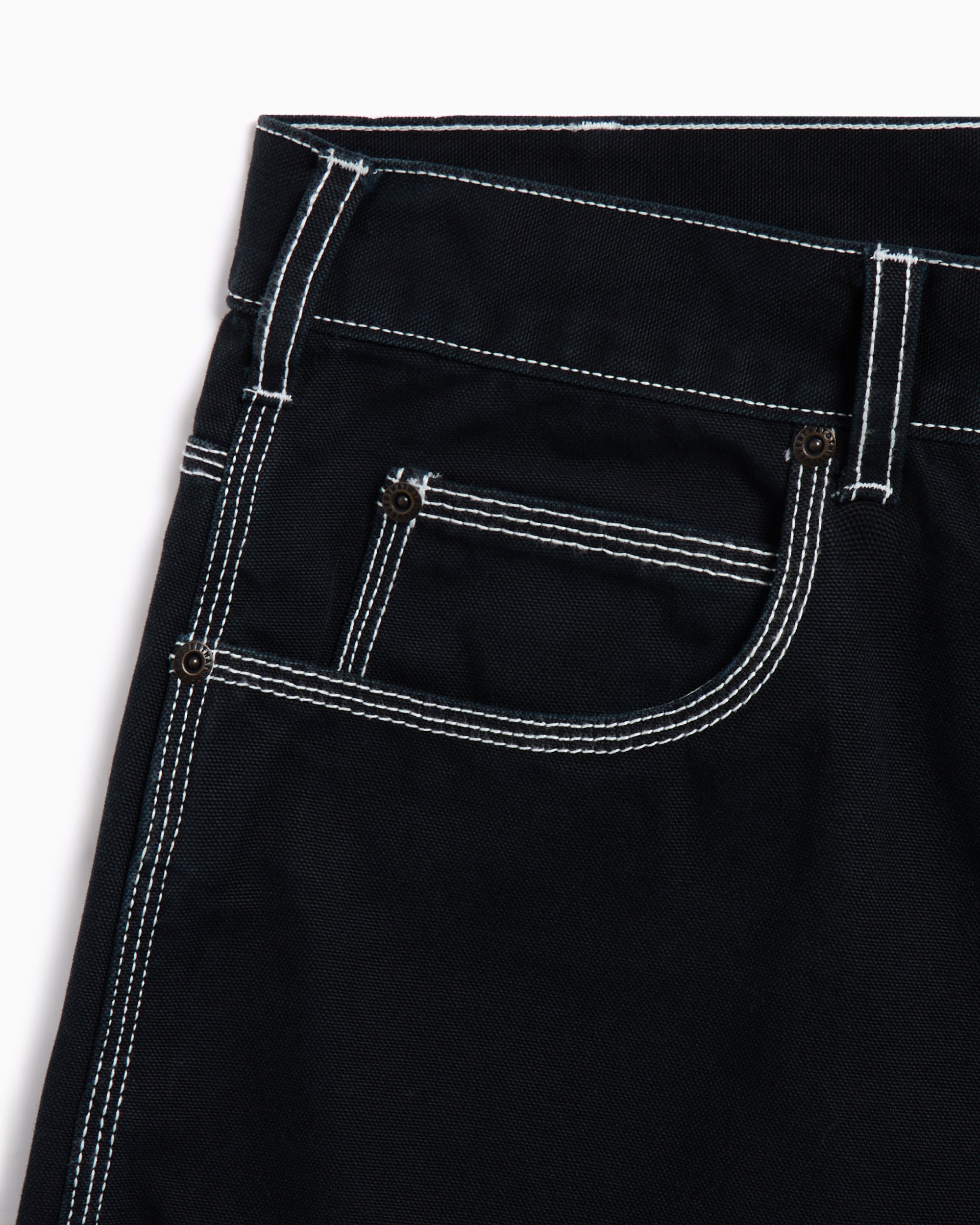 Shorts thisisneverthat® thisisneverthat® Contrast Stitch Men's Shorts Men's Shorts - TN251WSOOS05-BLK