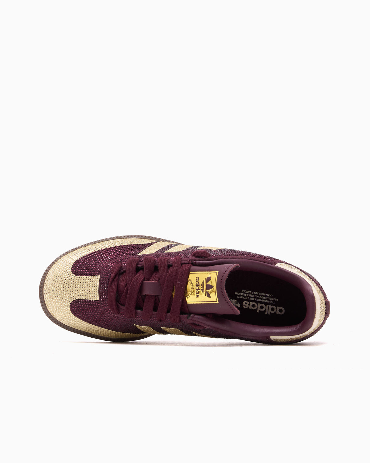 Sneakers adidas Originals Women's Samba OG "Maroon Rhinestone" - KJ7488