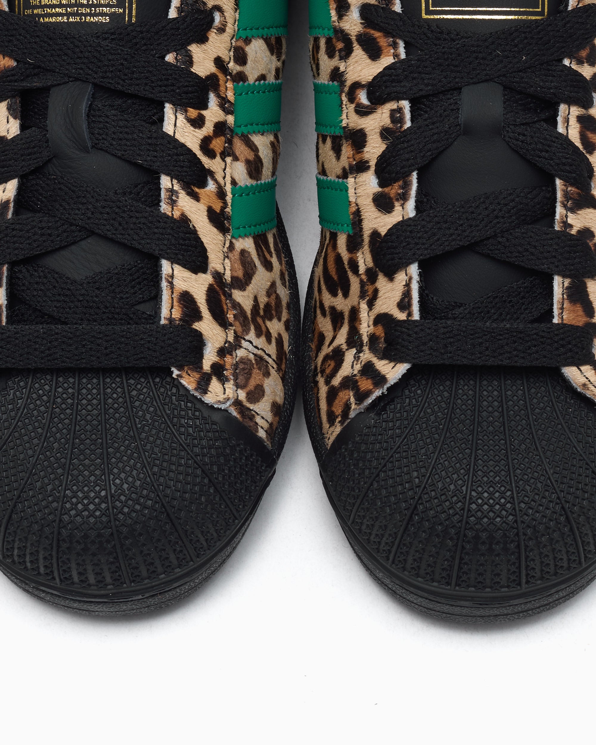 adidas Originals Women's Superstar II "Black Green Leopard" adidas Originals Women's Superstar II "Black Green Leopard"