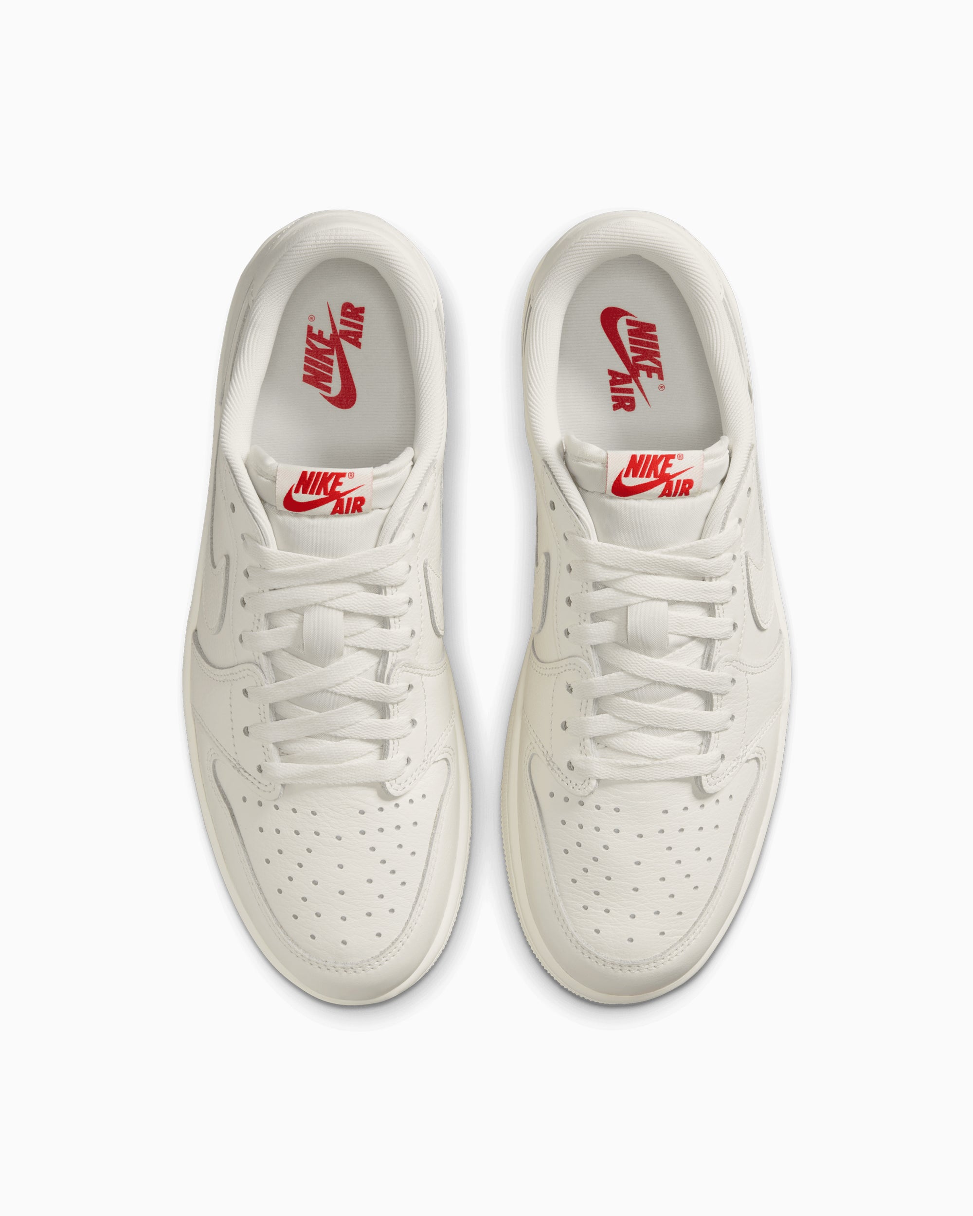 Sneakers Air Jordan 1 Retro Low OG "Sail and University Red" - HQ6998-100