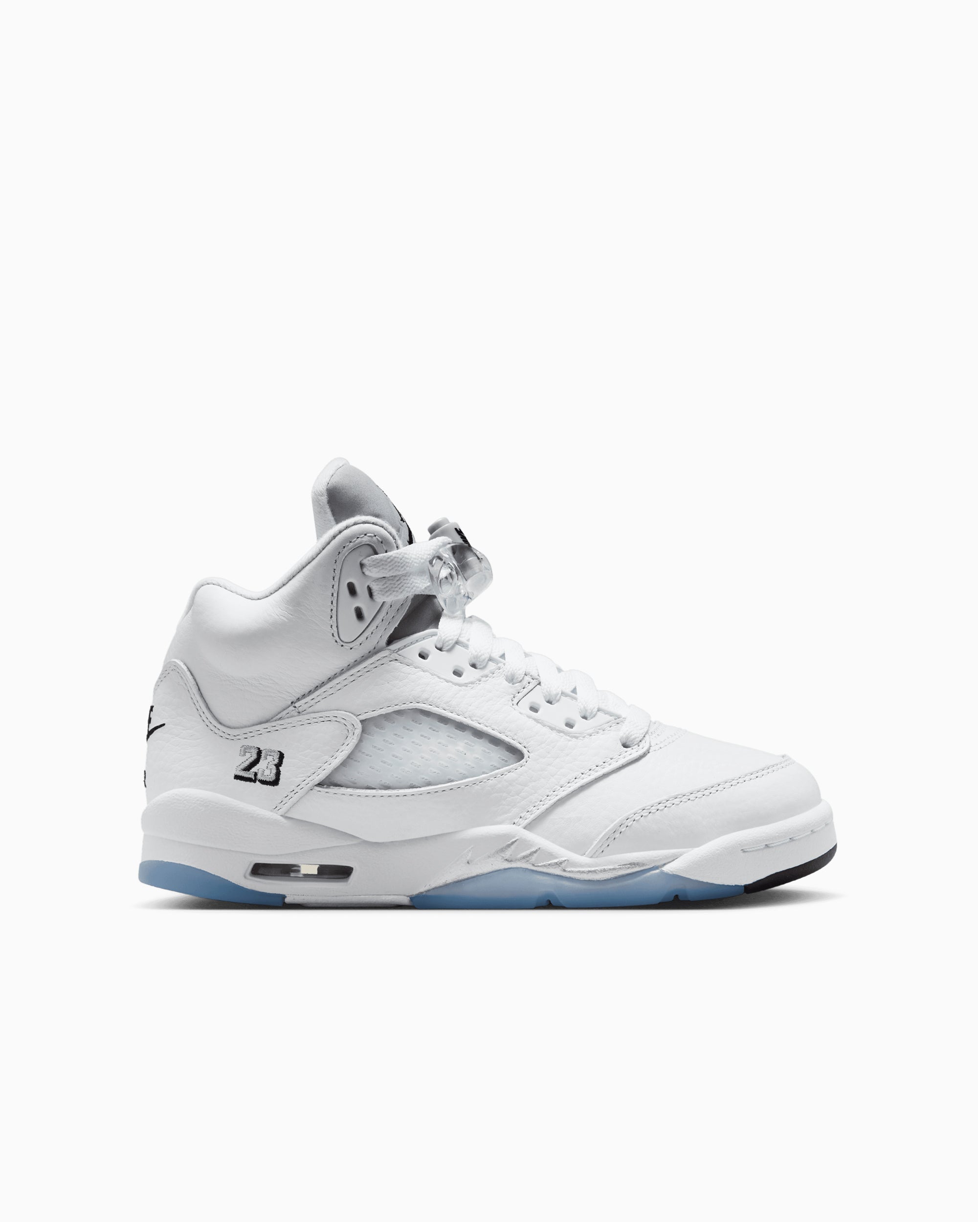 Sneakers Air Jordan 5 Retro OG "White Metallic" (GS) - HQ7980-103