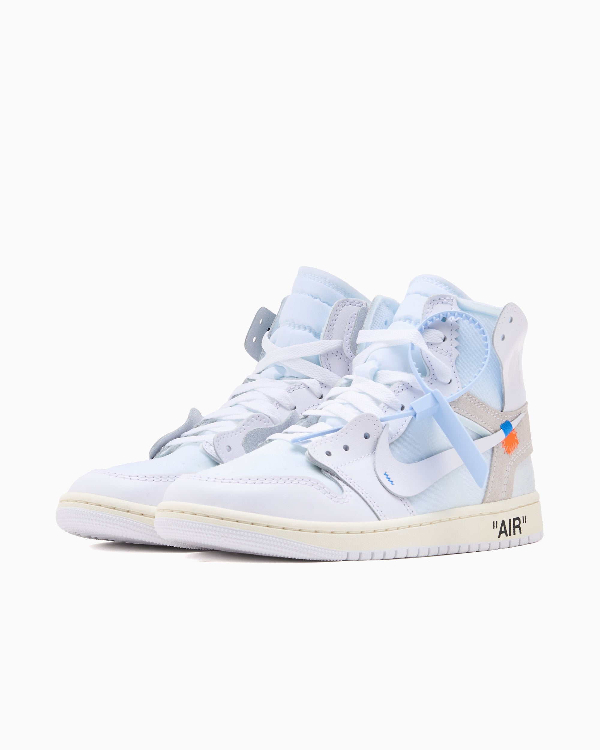 Sneakers Air Jordan x Virgil Abloh Archive 1 Retro High "Alaska" - AA3834-100