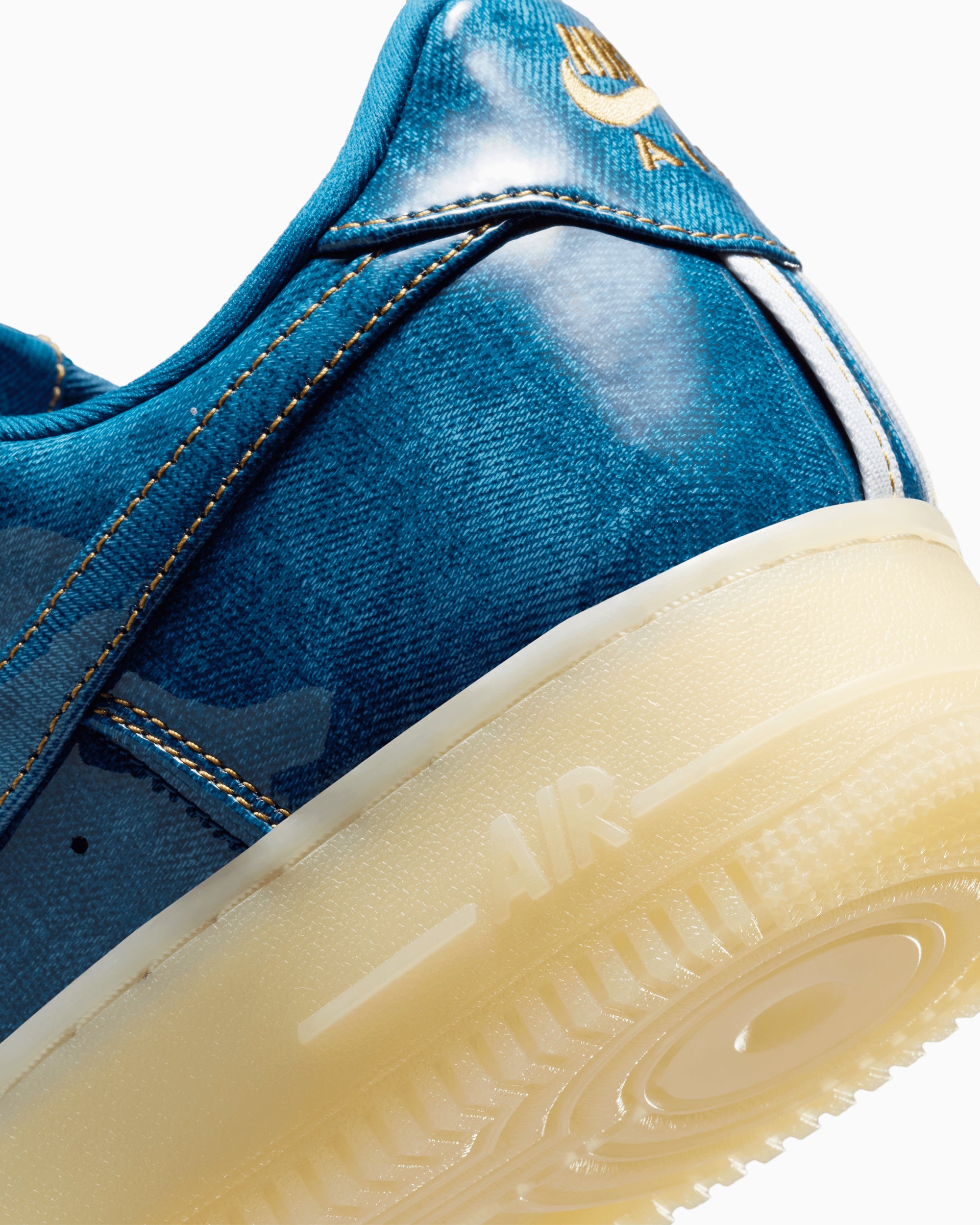Sneakers Nike Air Force 1 Retro Low Retro "Patent Denim" - IM5757-400