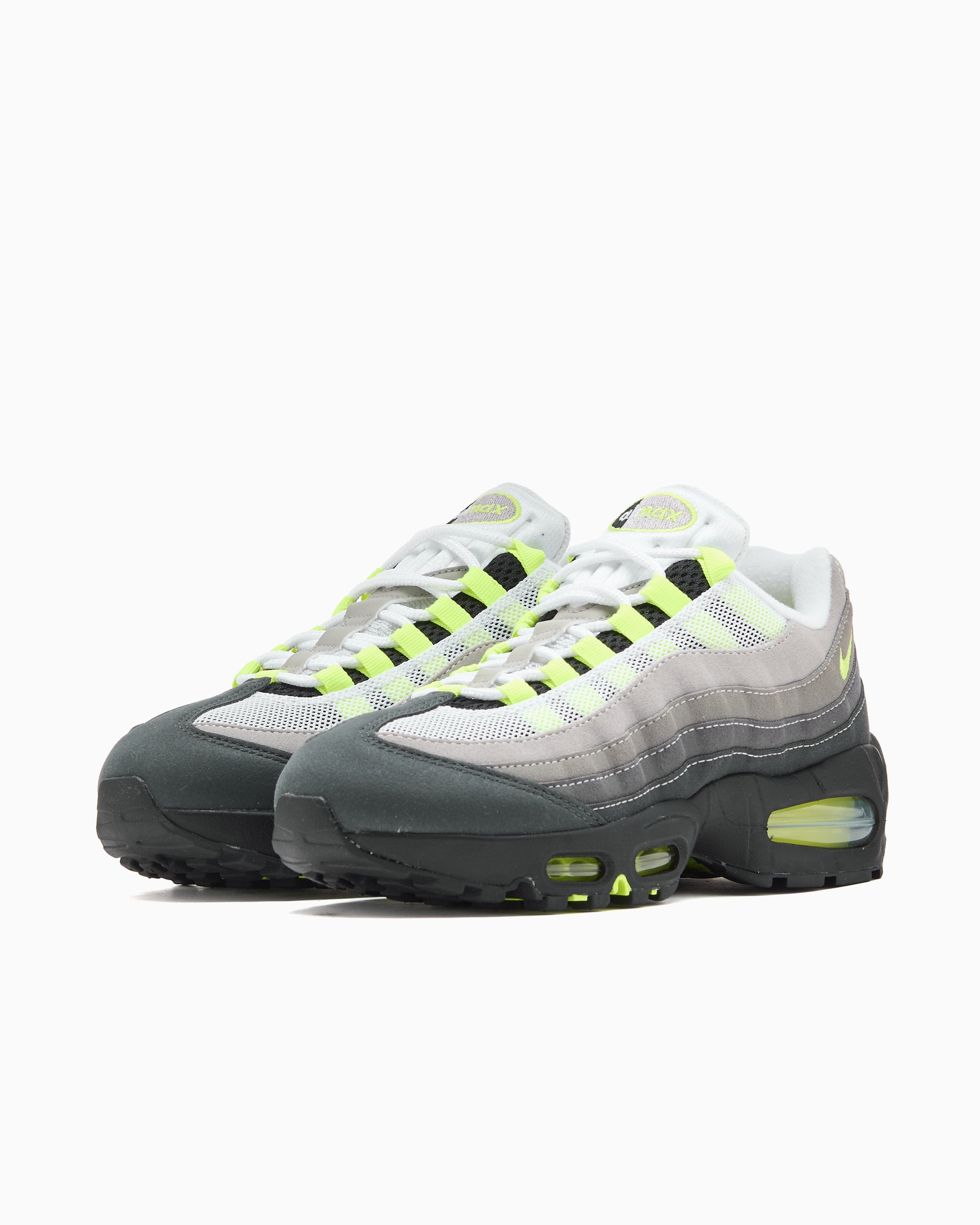 靴 NikeWomen'sAirMax95Big Bubble NeonYellow sneakers-nike-womens-air-max-