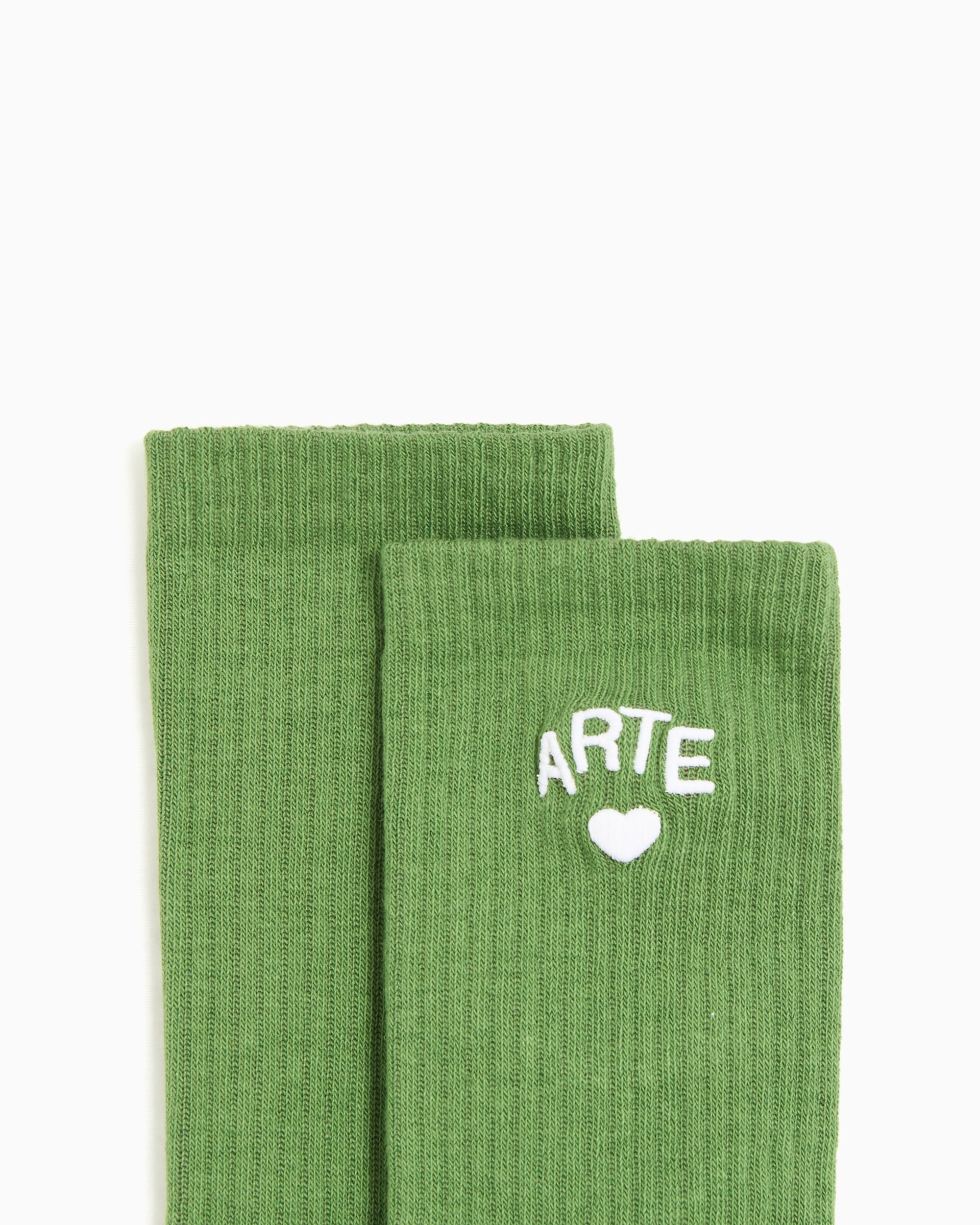 Socks Arte Antwerp Heart Socks - AW26-174M-Green