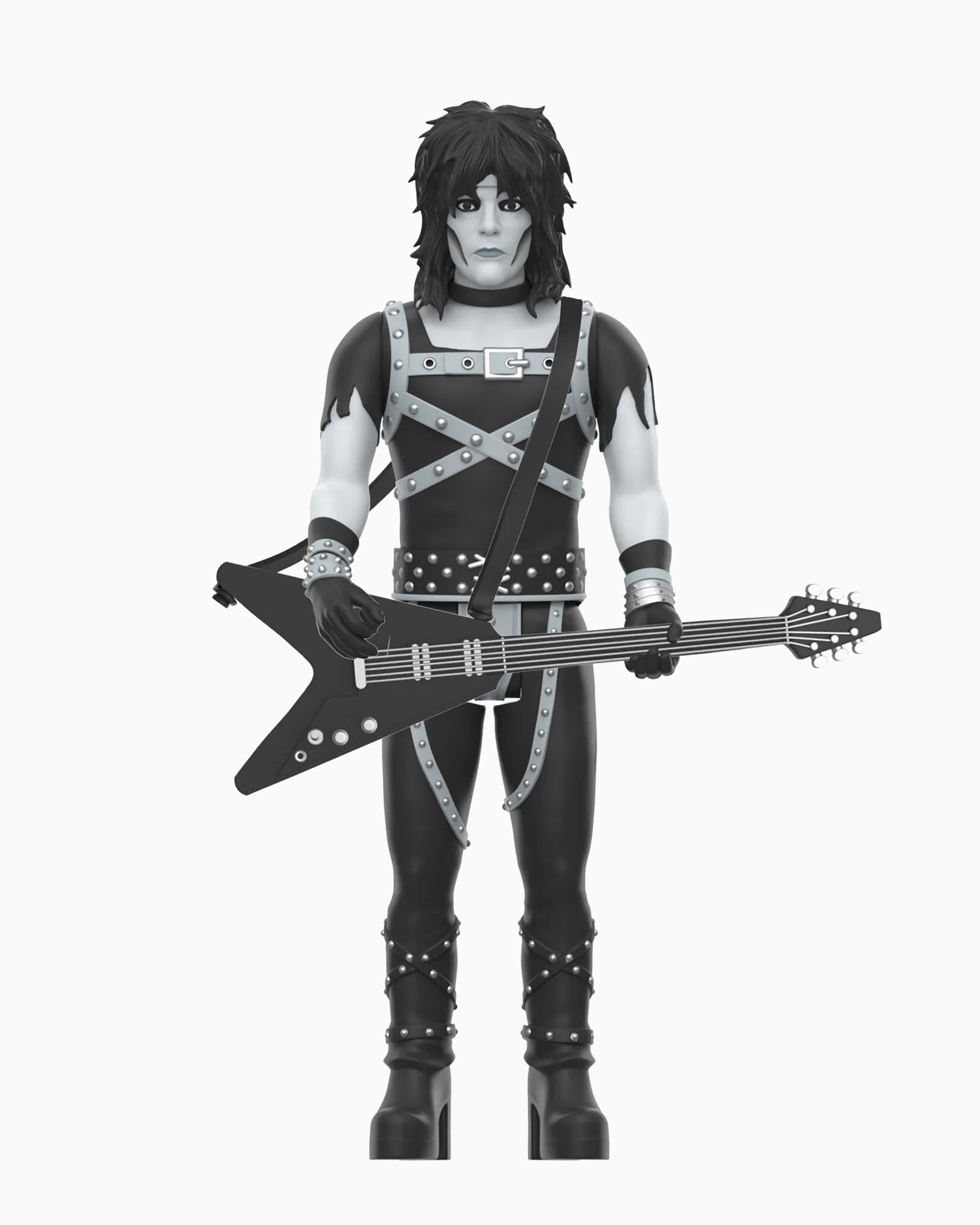  Super7 ReAction Figure Motley Crue Mick Mars Shout At The Devil - S7MMCMMSATDBW