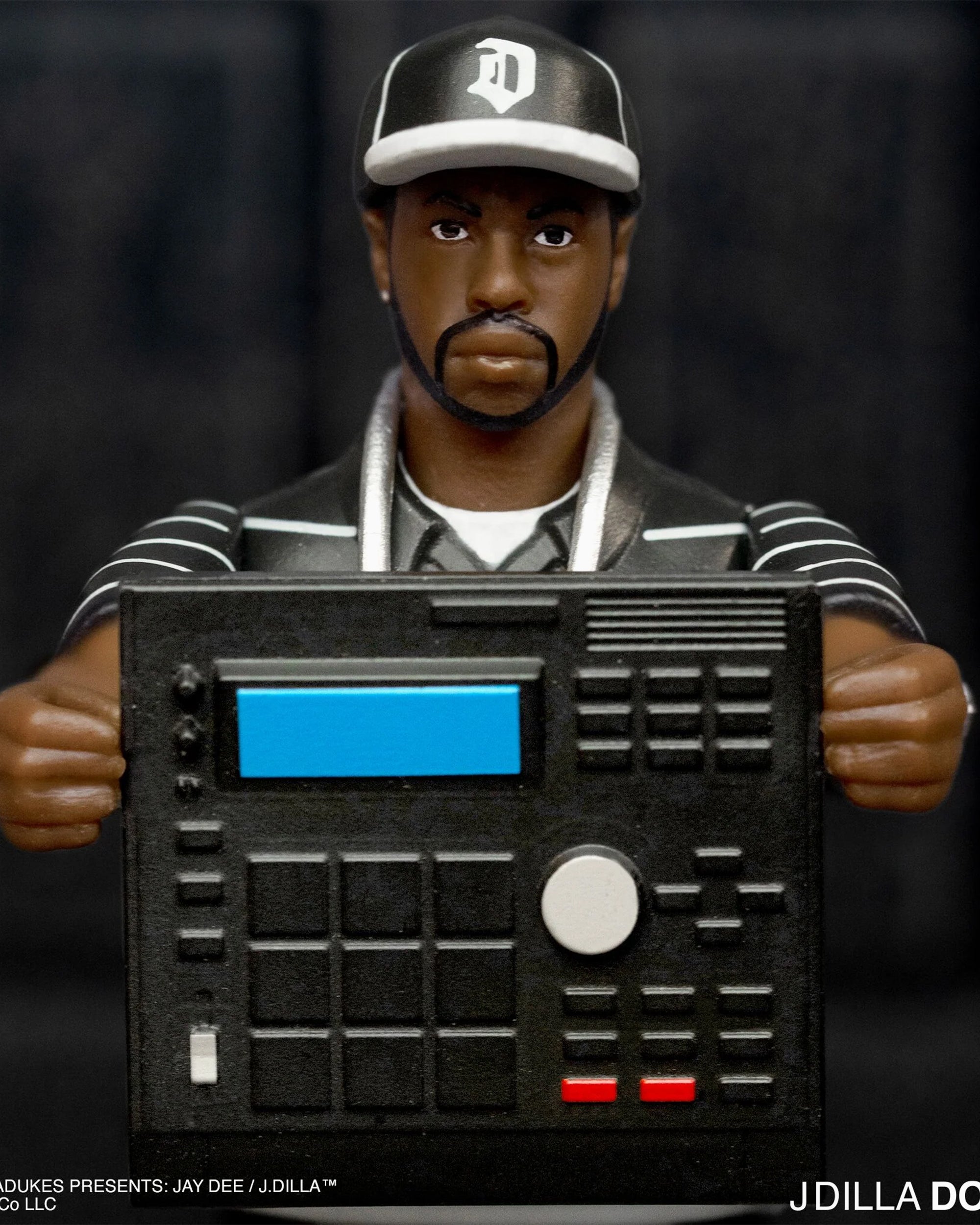  Super7 ReAction Figures J Dilla Donuts Smile Album Cover - S7JDRFDSAC