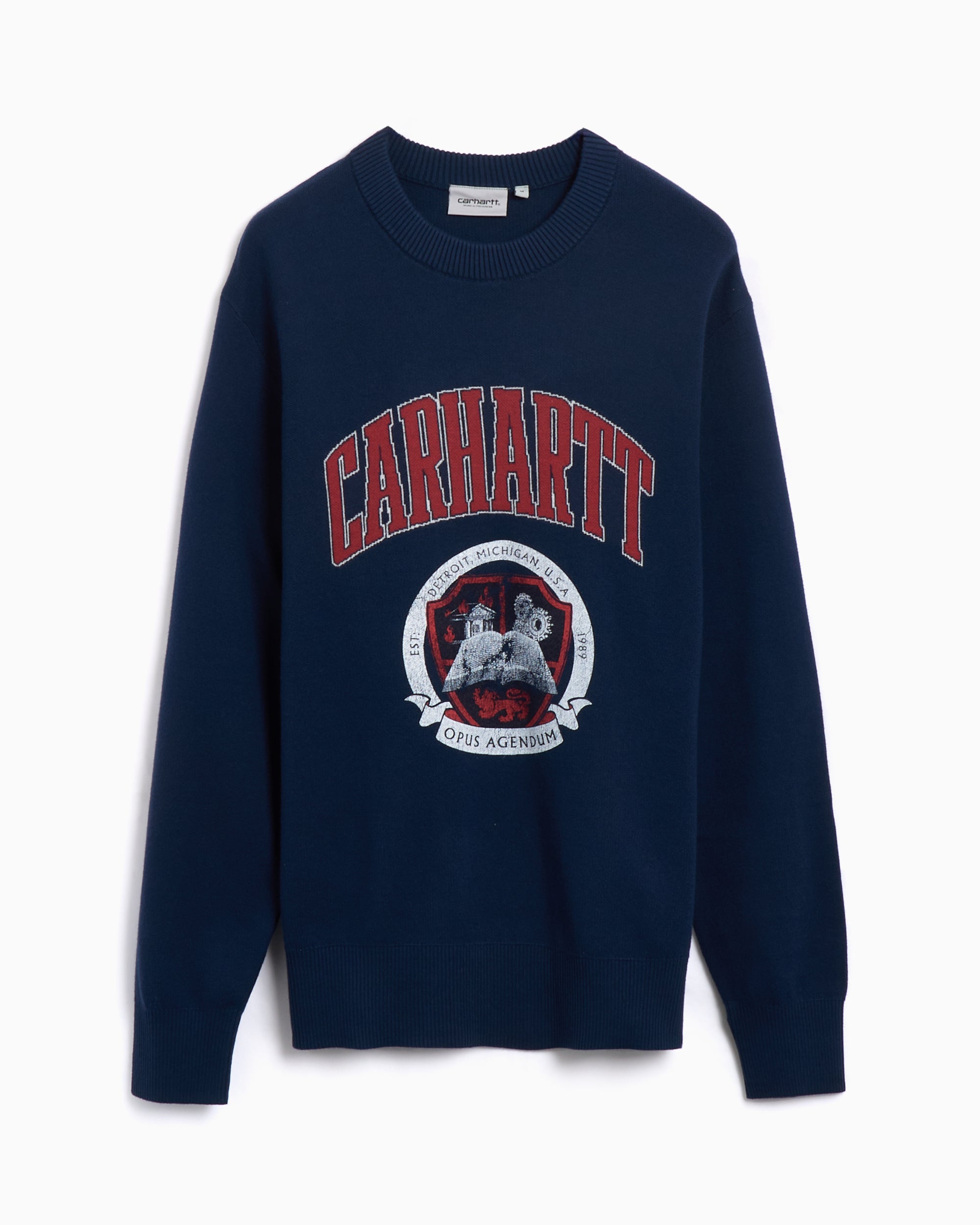 Sweaters Carhartt WIP Library College Men's Sweater Relaxed Men's Sweater - I034521-E7XX