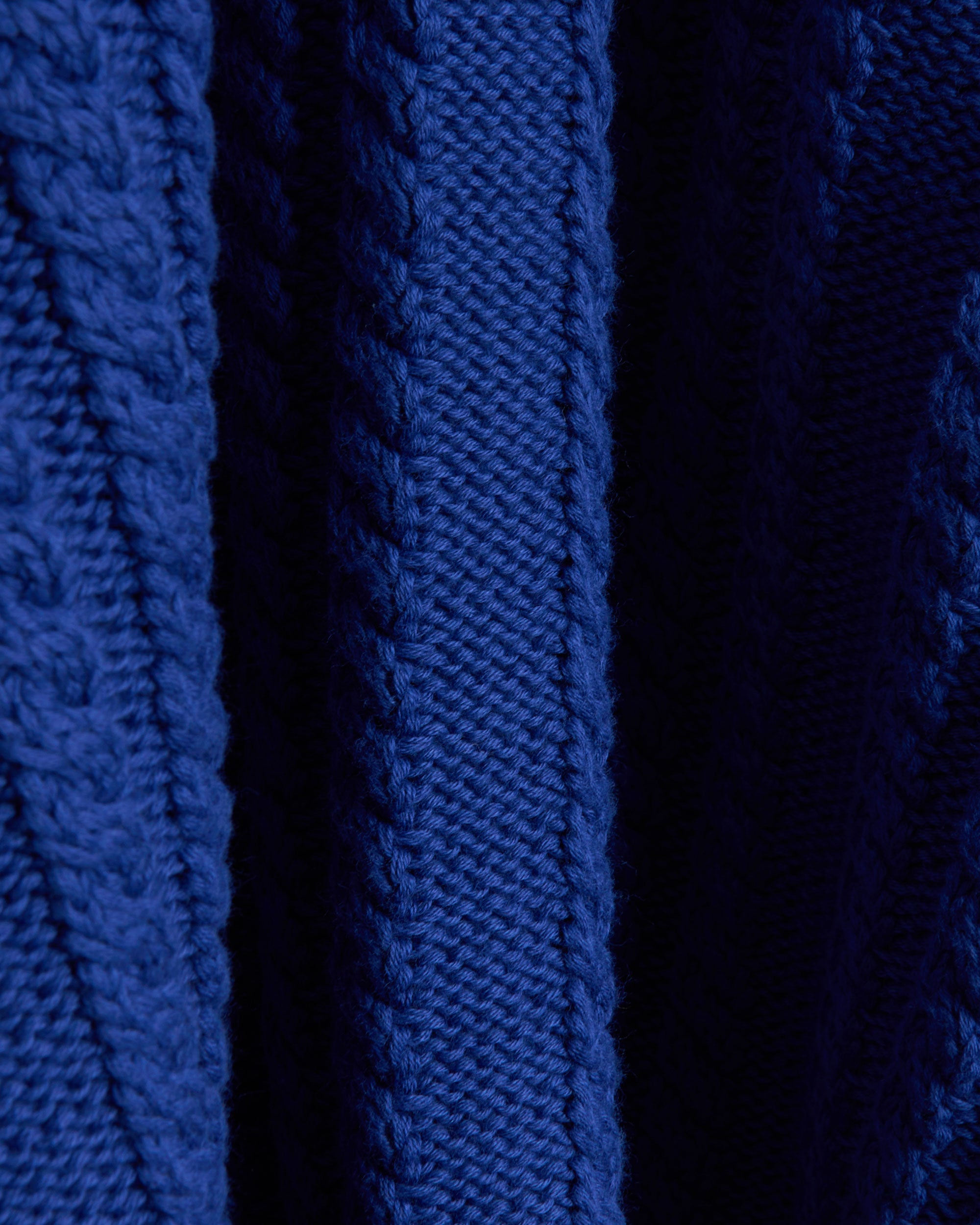 Sweaters Sky High Farm Workwear Cableknit V-Neck Striped Sweater Unisex Sweater - SHF07N007-1