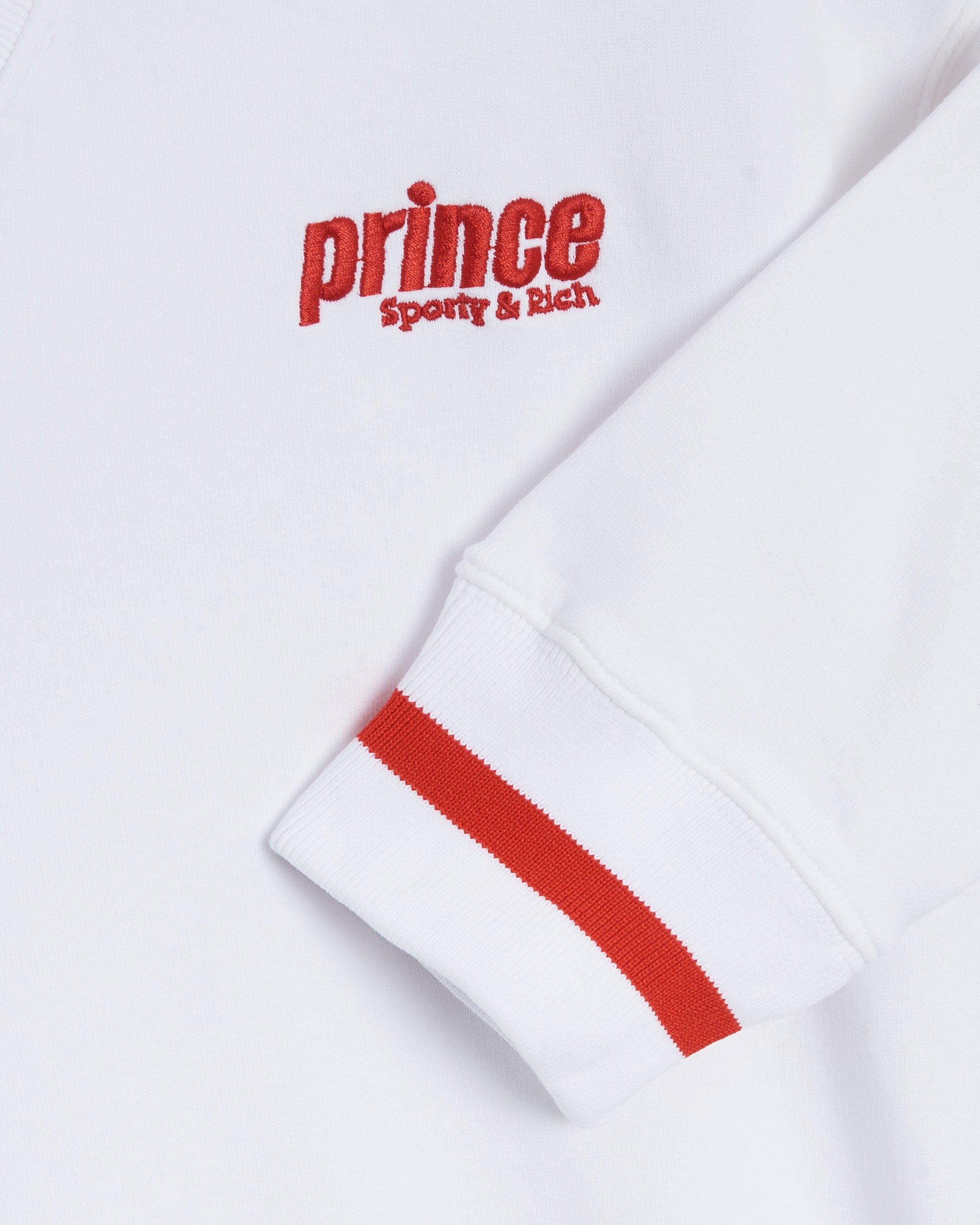 Sweaters X Prince Sporty & Rich x Prince Sporty Unisex V-Neck Sweater Unisex Sweater - VN1062WH