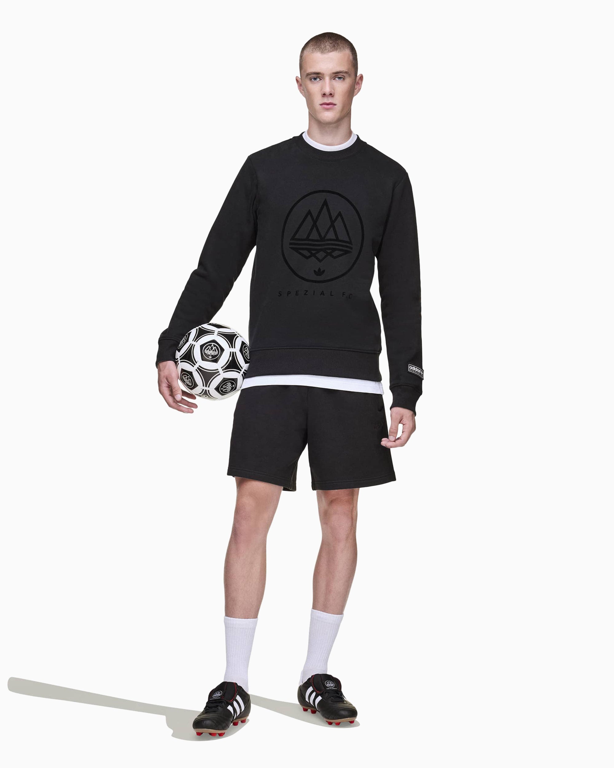 Sweatshirts adidas Originals SPZL F.C. Logo Men's Sweatshirt - KA3899