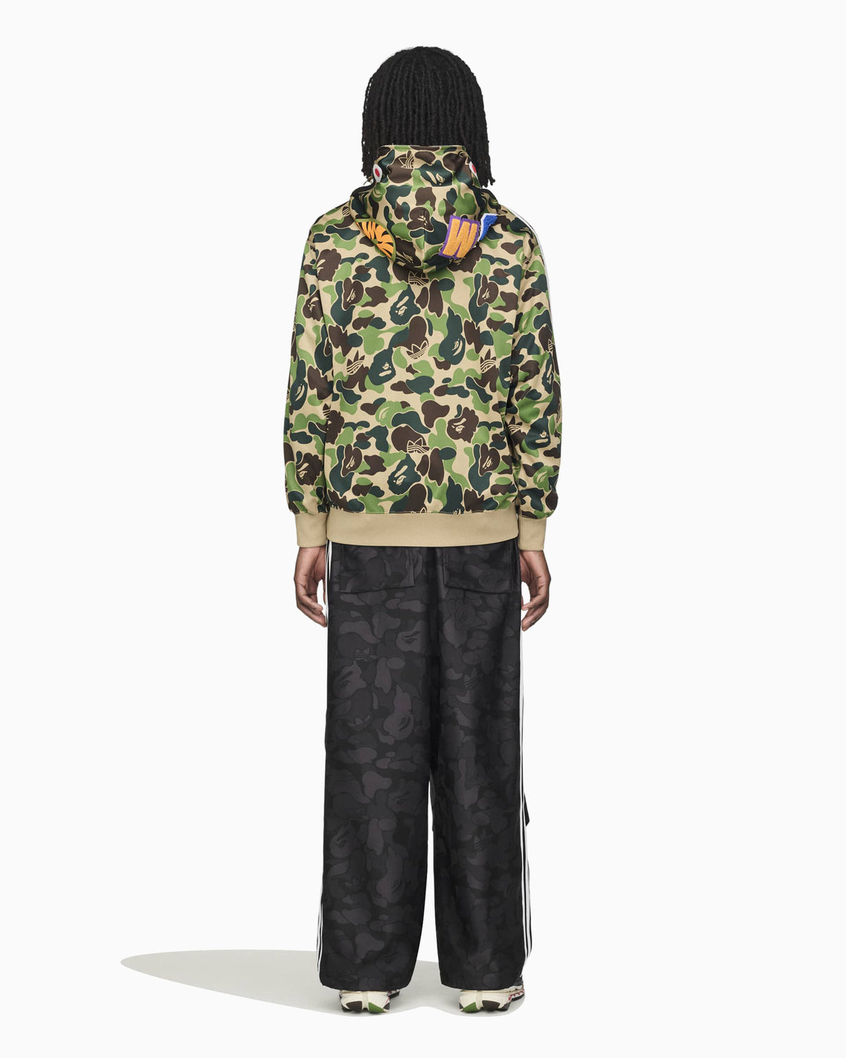 Sweatshirts adidas Originals x BAPE Shark Graphic Relaxed Men's Zip-Up Sweatshirt - KF4916