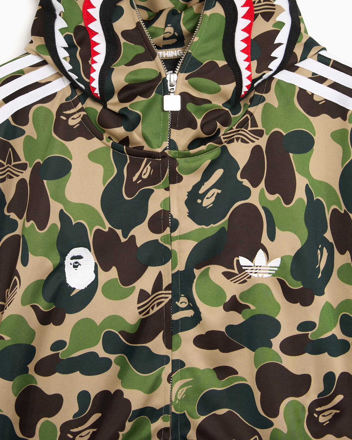 Sweatshirts adidas Originals x BAPE Shark Graphic Relaxed Men's Zip-Up Sweatshirt - KF4916