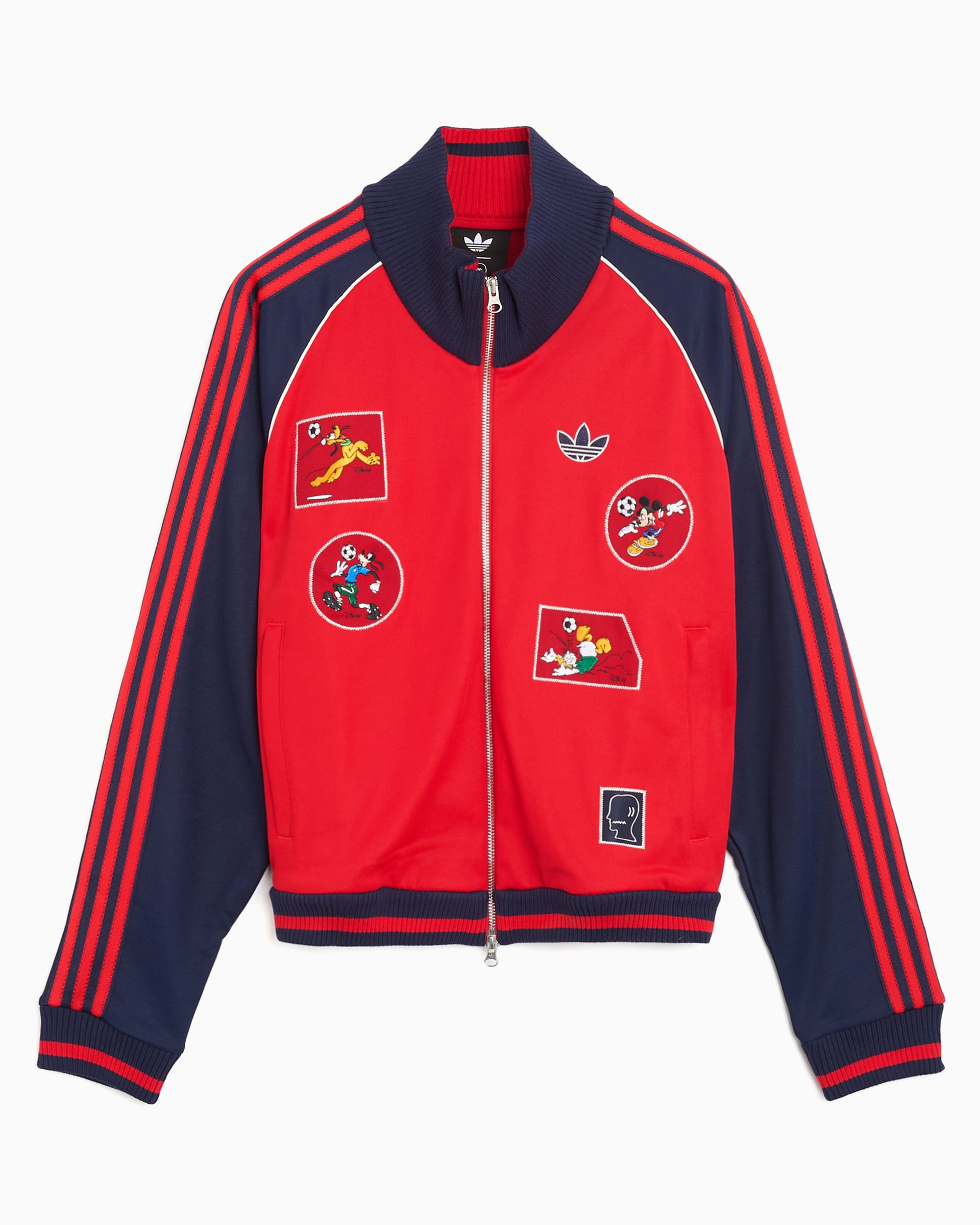 Sweatshirts adidas Originals x Brain Dead x Disney with patches Men's Zip-Up Sweatshirt - KR5176