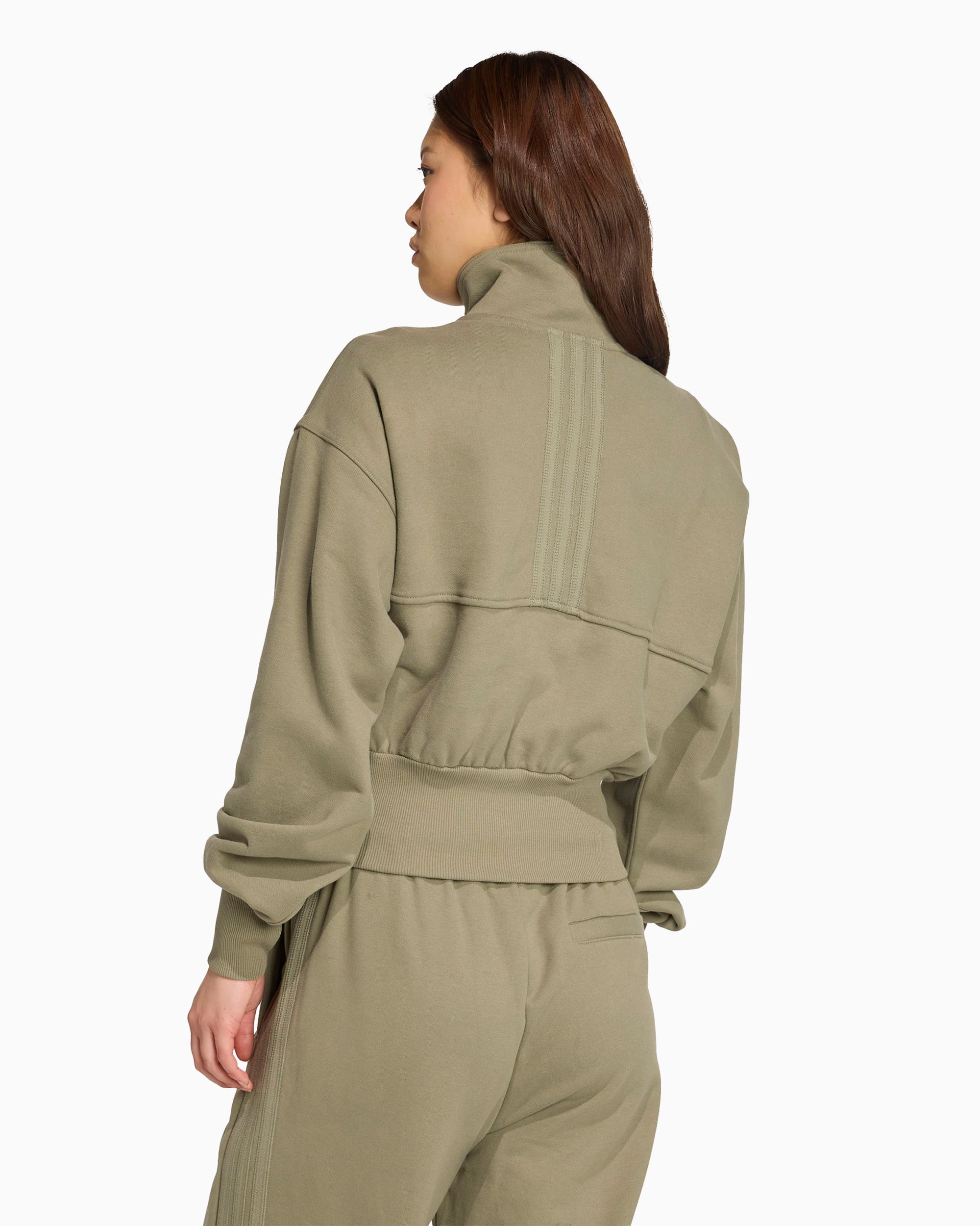 Sweatshirts adidas Originals x Moon Boot LEGGRN Crop Women's Half Zip Sweatshirt - JM1101