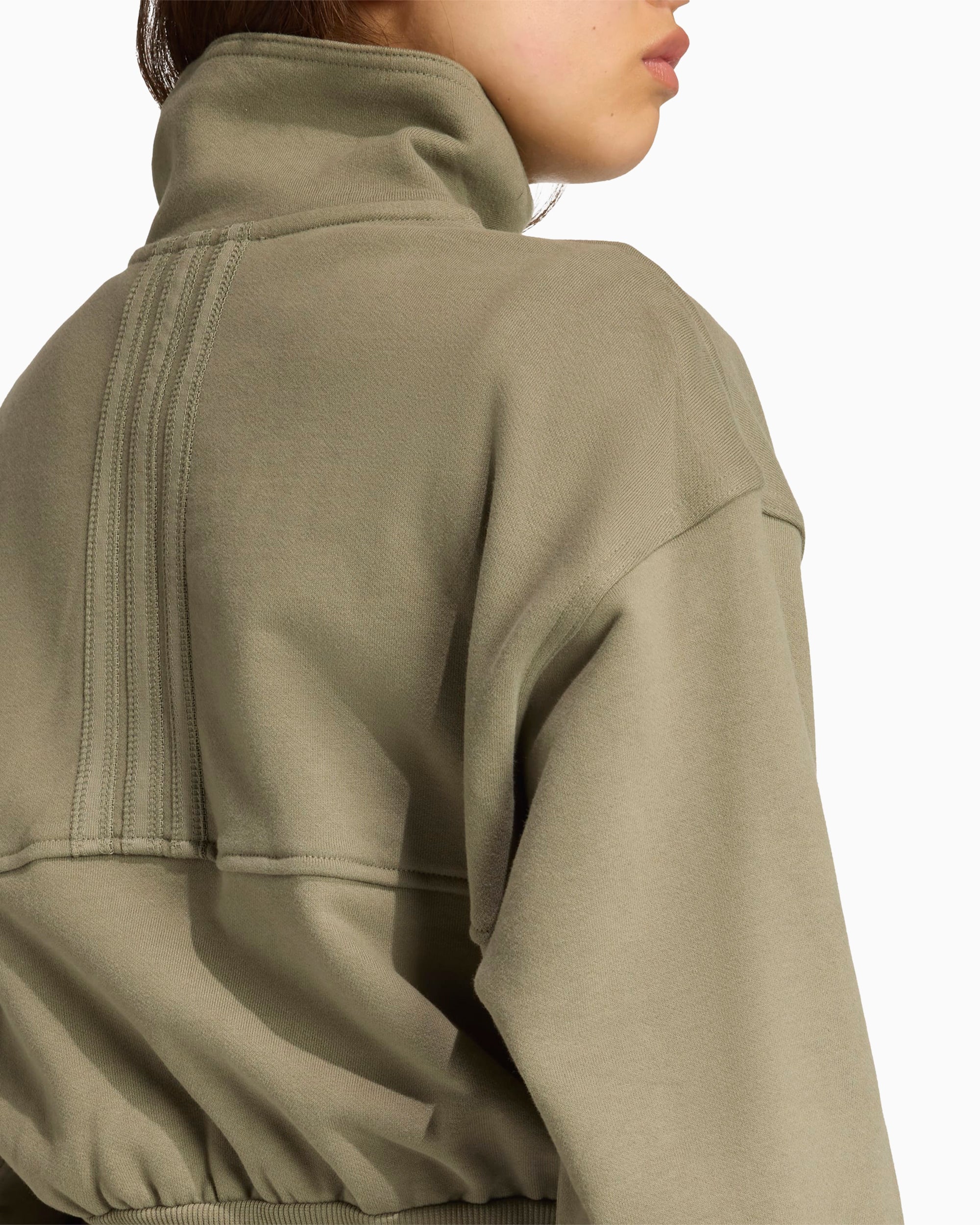 Sweatshirts adidas Originals x Moon Boot LEGGRN Crop Women's Half Zip Sweatshirt - JM1101