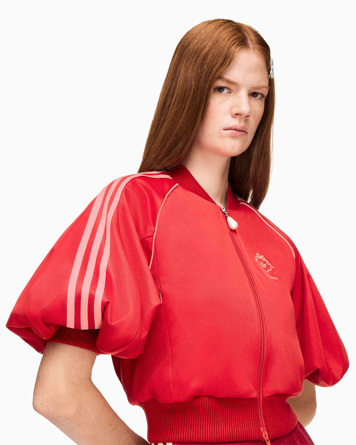 Sweatshirts adidas Originals x Simone Rocha Superstar Crop Women's Zip-Up Sweatshirt - KQ6954