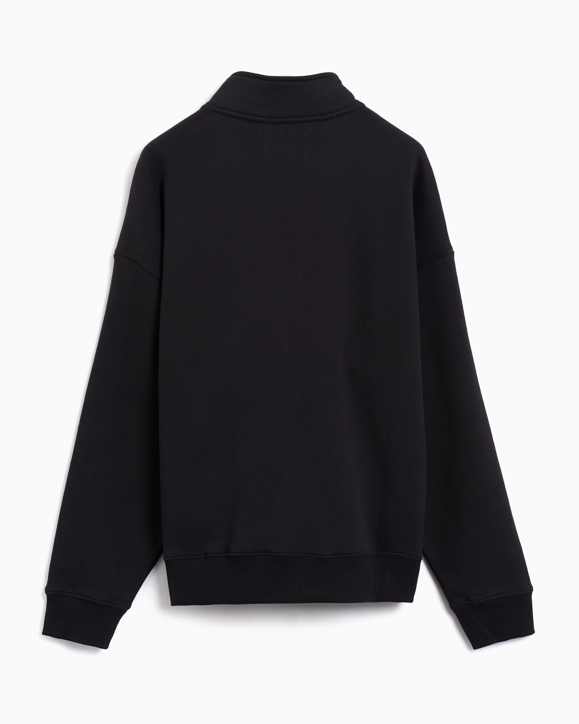 Sweatshirts Awake NY Arch Logo Men's Half Zip Sweatshirt - AWK-FW25-CN002-BLK