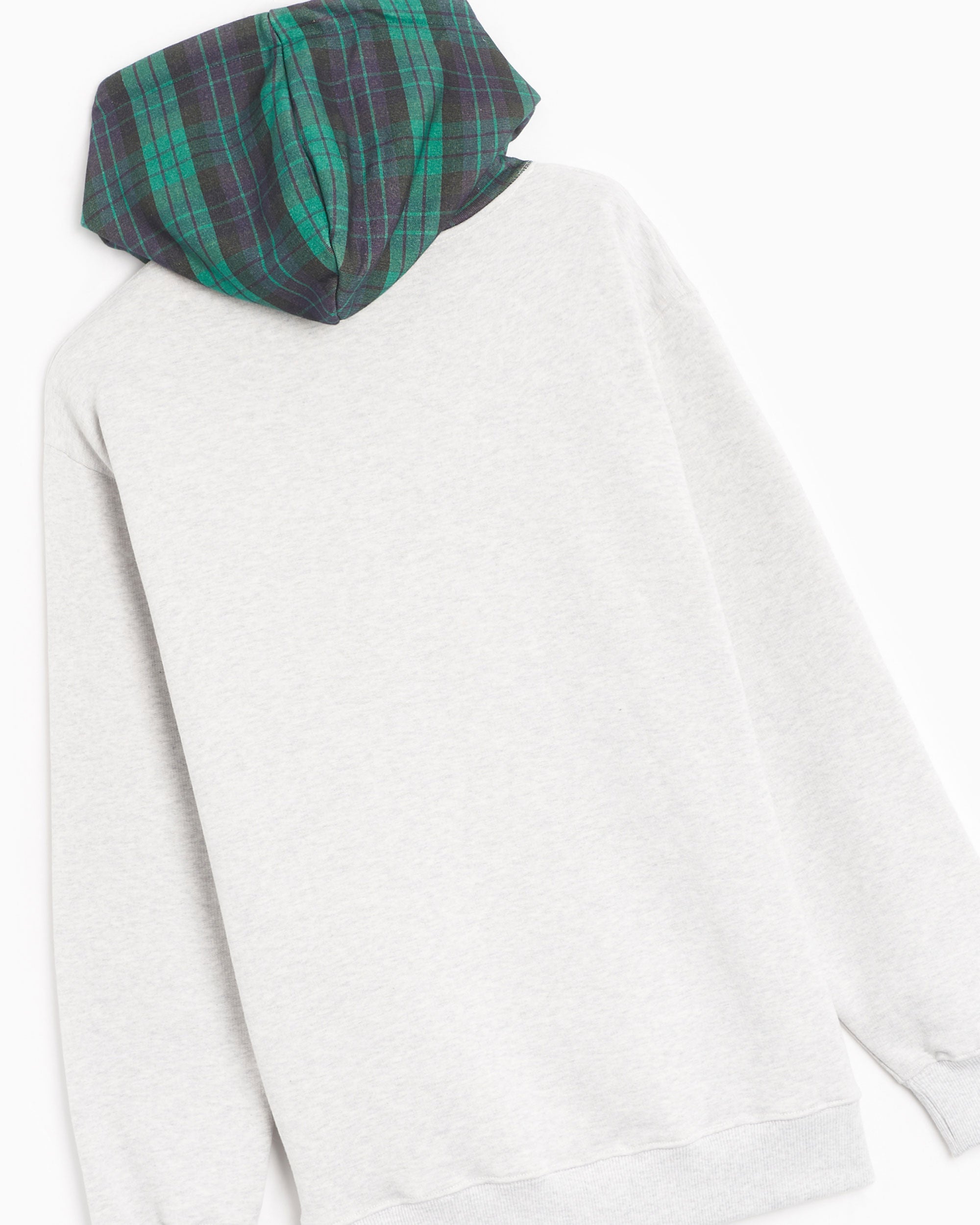 Sweatshirts Drôle de Monsieur Tartan Men's Hoodie Men's Hoodie - C-HO138-CO053-GY
