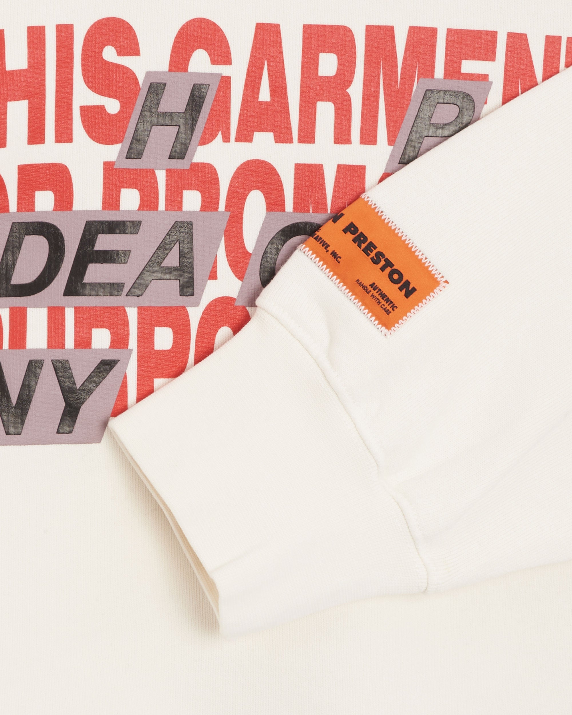 Sweatshirts Heron Preston Promo Only Men's Sweatshirt Men's Sweatshirt - HMBA020F22JER0040125