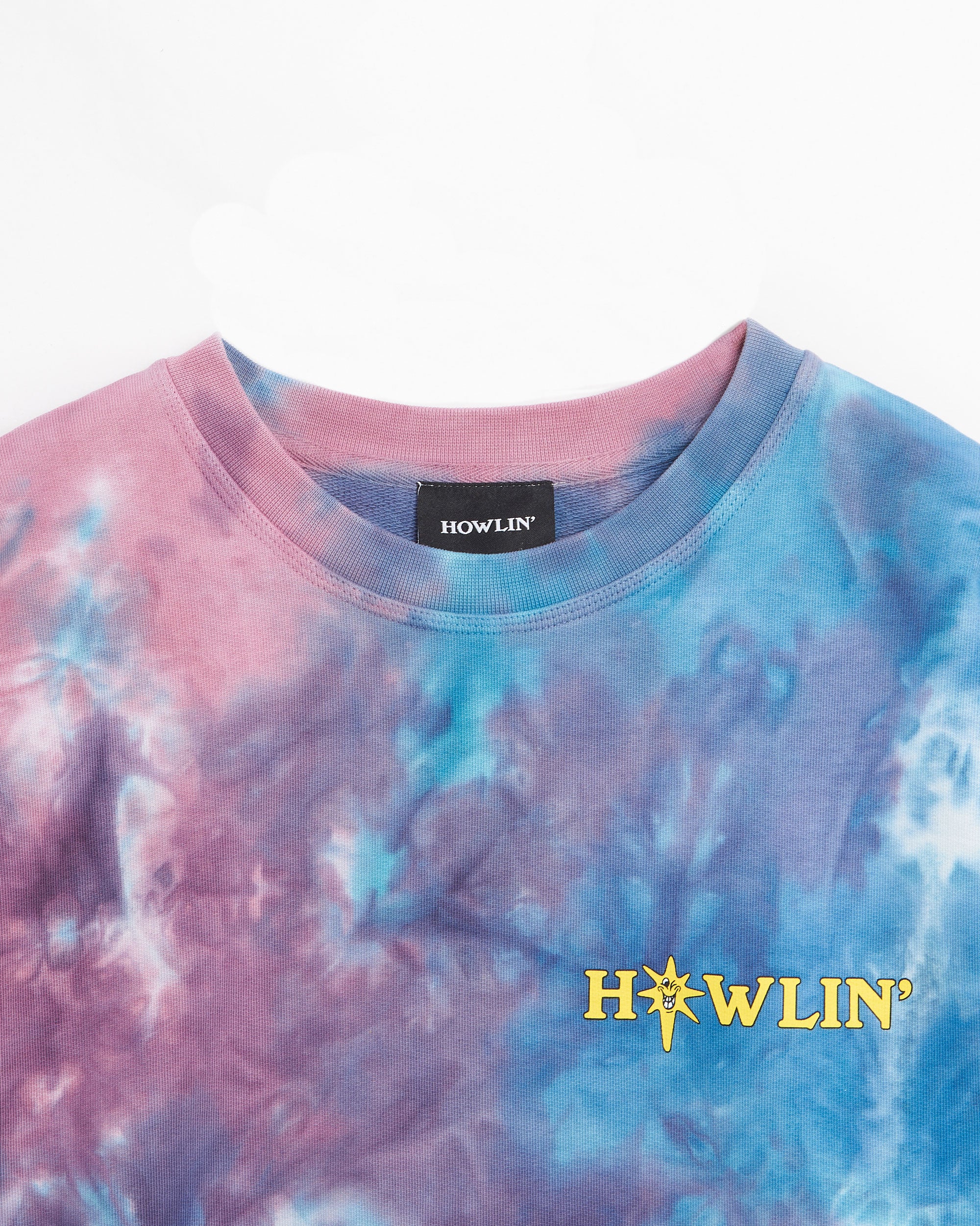 Sweatshirts Howlin' Howlin' Men's Tie Dye Sweatshirt Men's Sweatshirt - Tie-Dye-Sweat-Night-Mix