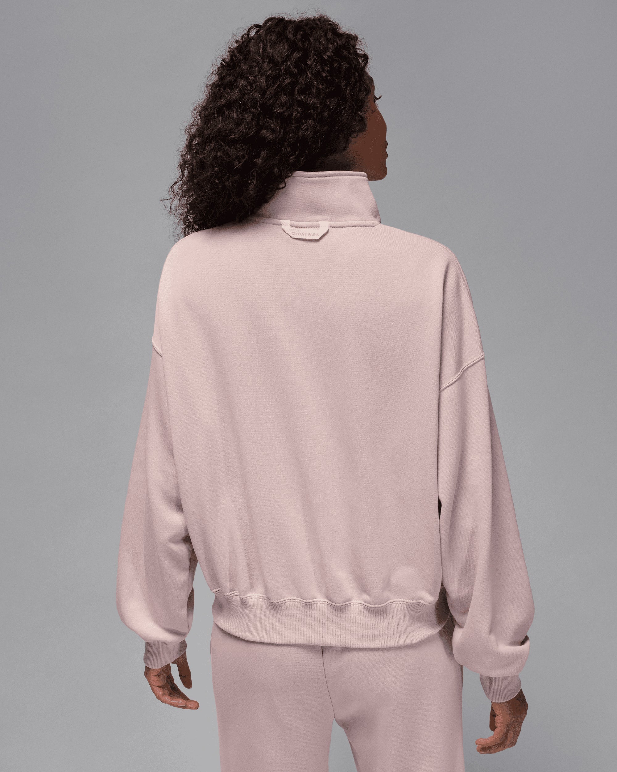 Sweatshirts Jordan x PSG Fleece Logo Women's Half Zip Sweatshirt - HV0137-627