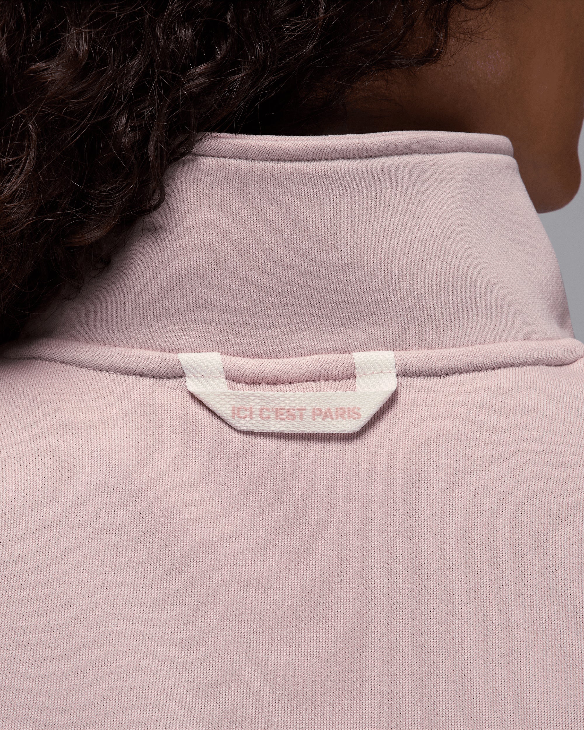 Sweatshirts Jordan x PSG Fleece Logo Women's Half Zip Sweatshirt - HV0137-627