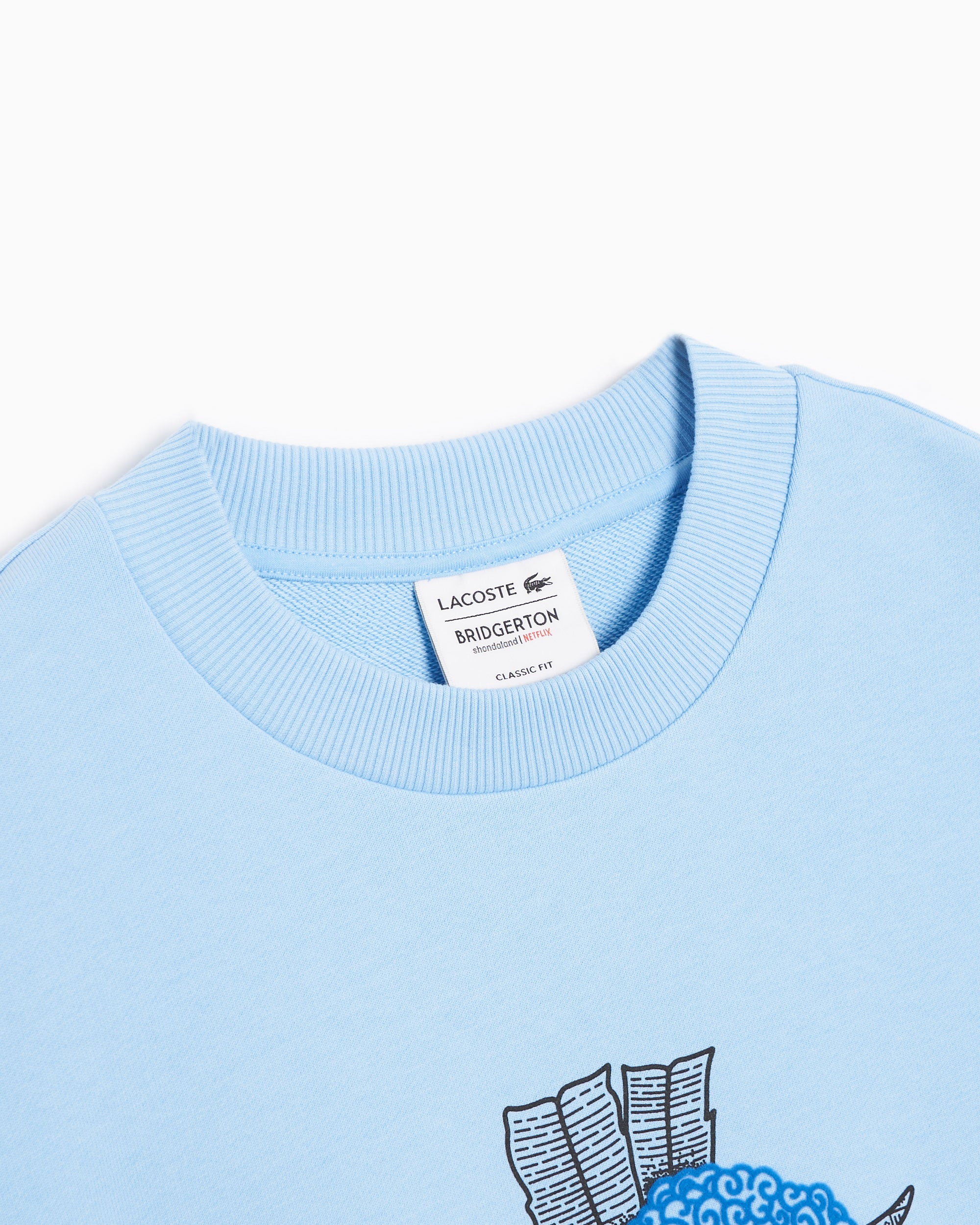 Sweatshirts Lacoste x Netflix Men's Sweatshirt "Bridgerton" - SH8202-00-HBP