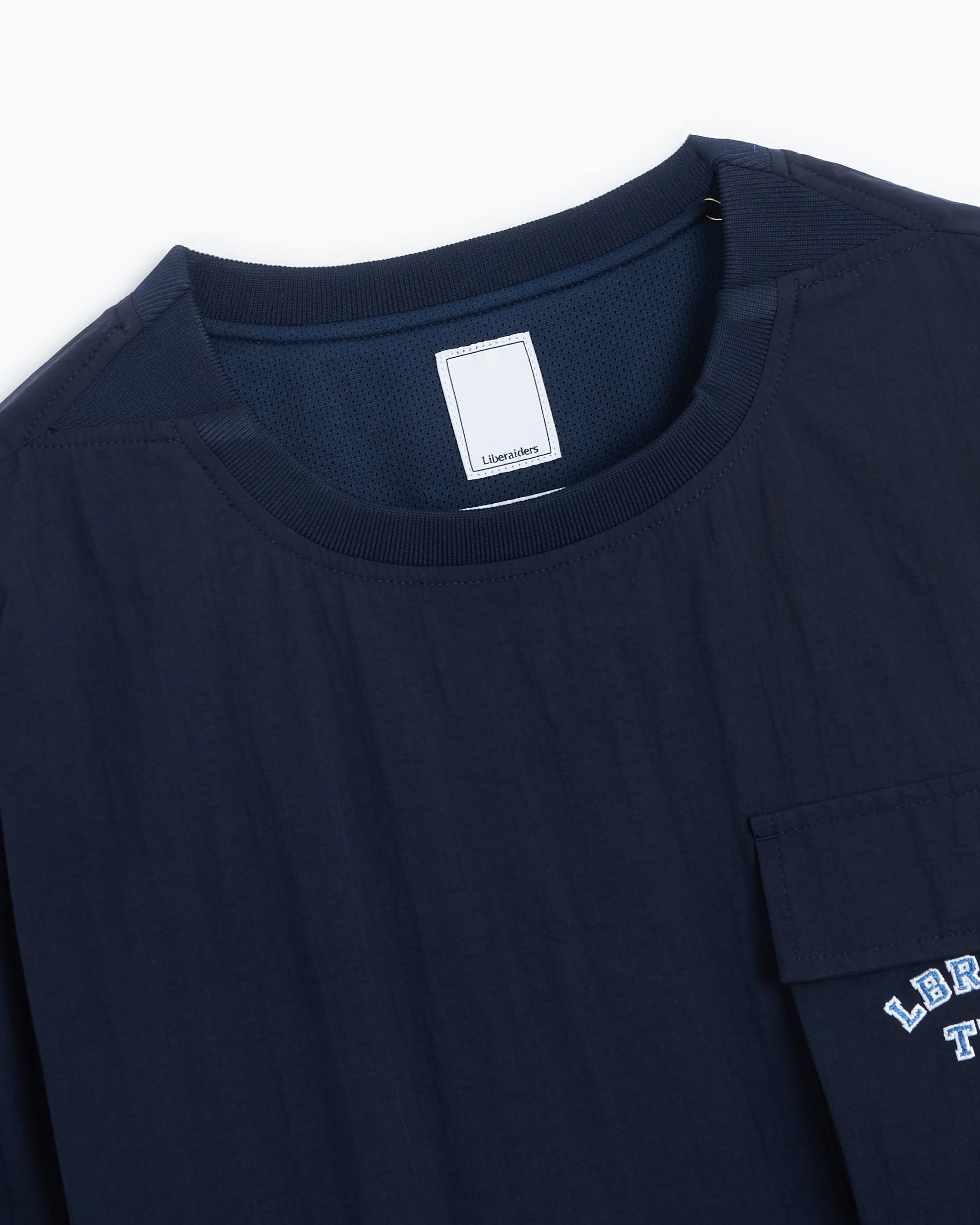 Sweatshirts Liberaiders® Liberaiders® LR Men's Nylon Sweatshirt Men's Sweatshirt - 753032303-NAVY