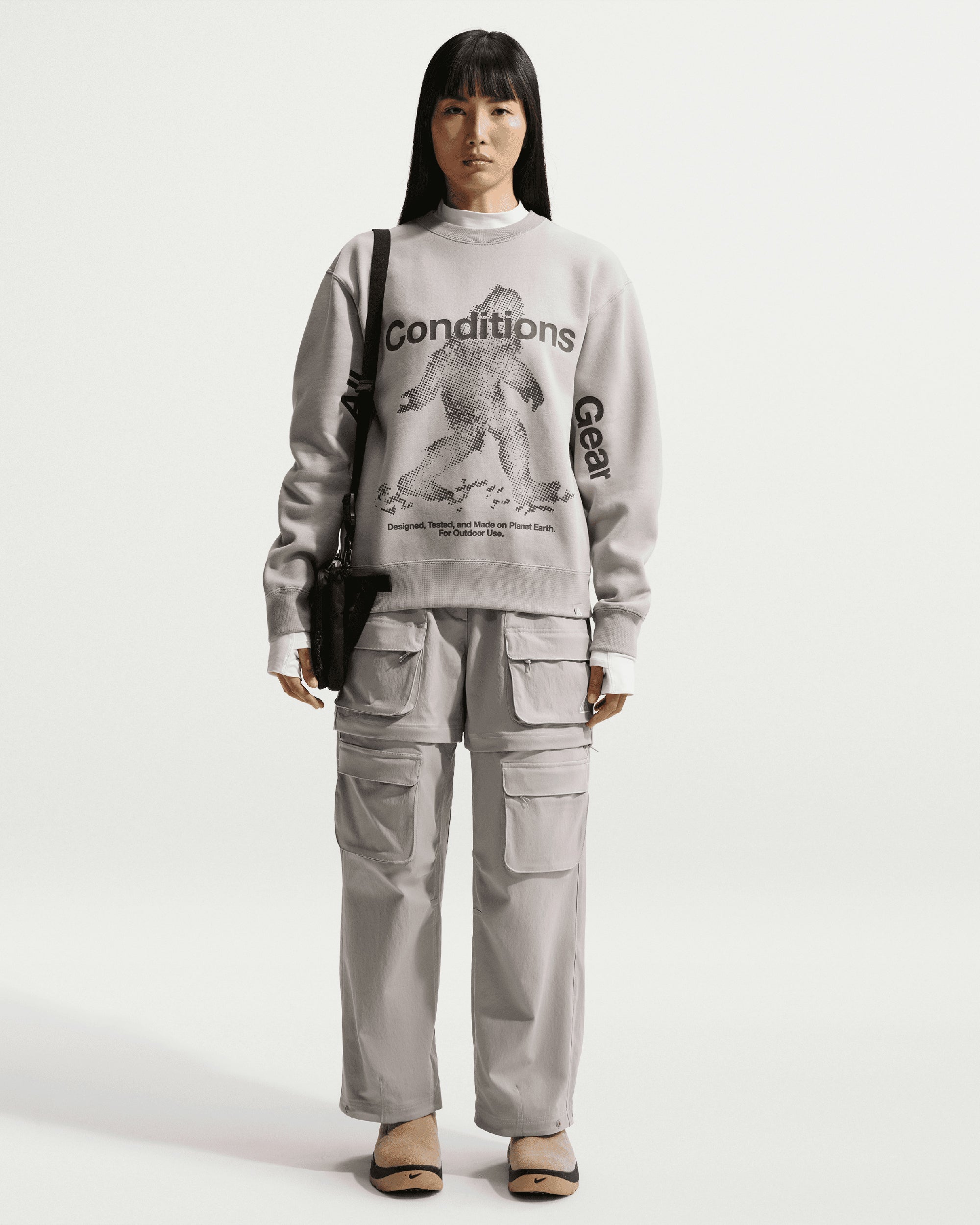 Sweatshirts Nike ACG "Tuff Fleece" Therma-FIT Graphic Relaxed Unisex Sweatshirt - IF1490-009