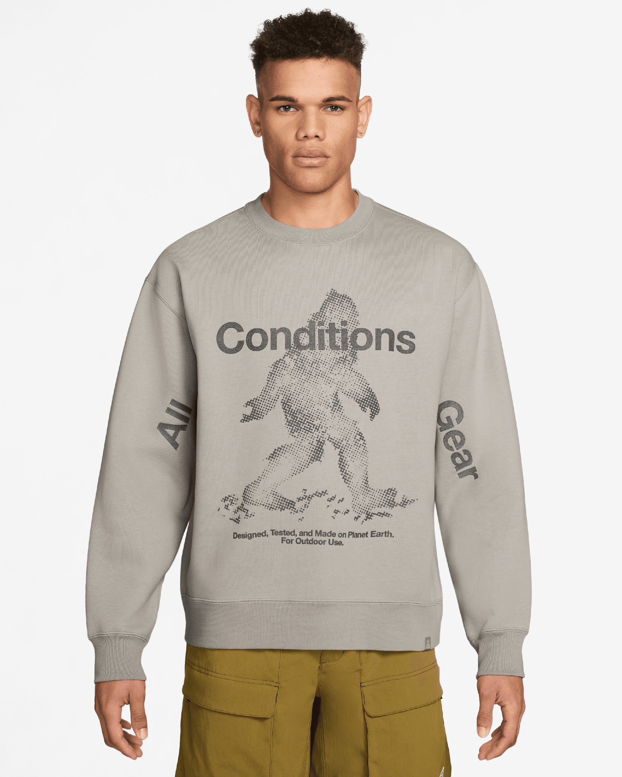 Sweatshirts Nike ACG "Tuff Fleece" Therma-FIT Graphic Relaxed Unisex Sweatshirt - IF1490-009