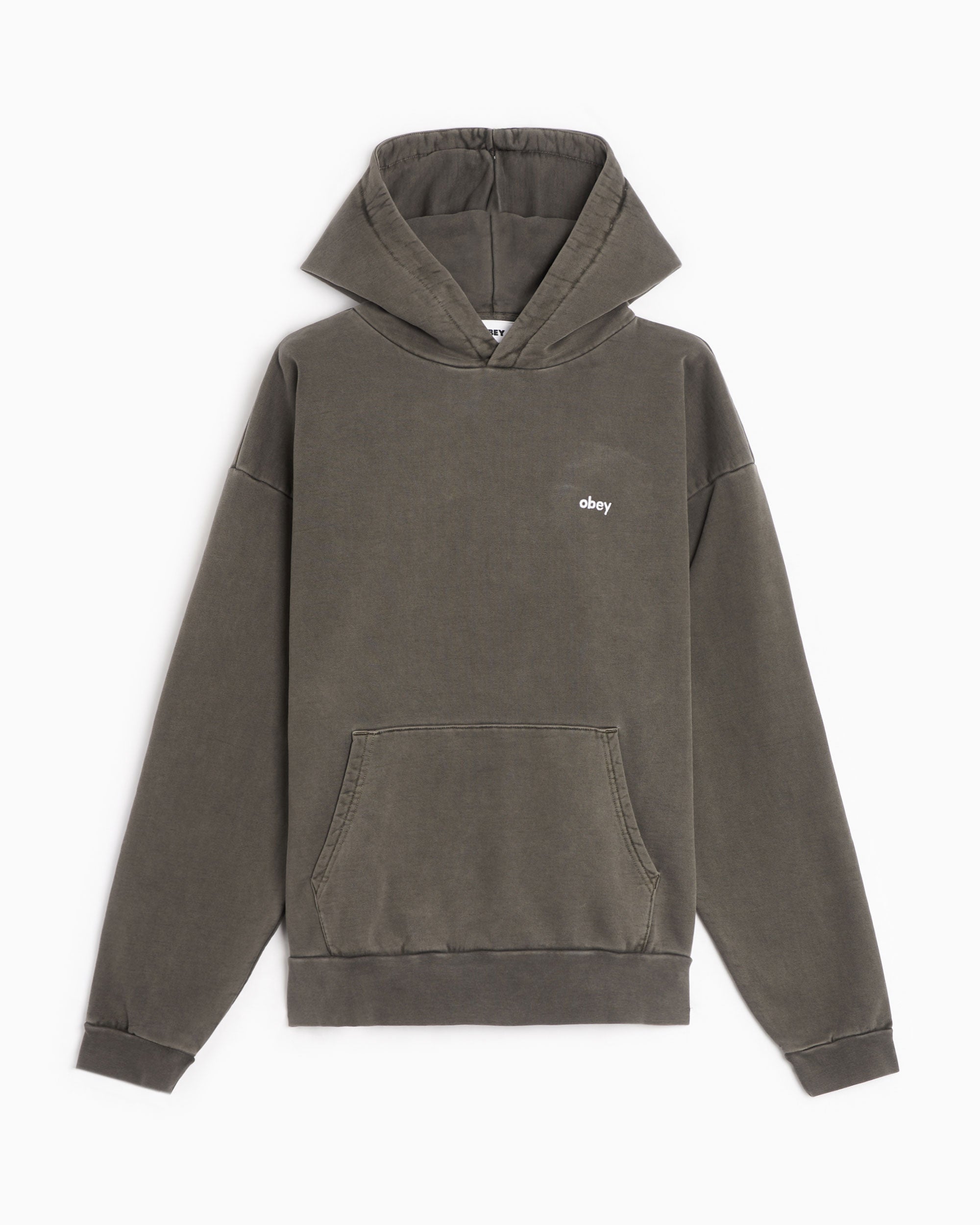Sweatshirts OBEY Clothing Lowercase Pigment Men's Hoodie Men's Hoodie - 112470194-DIB